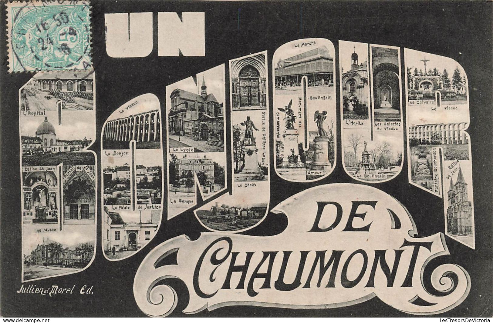 FRANCE - Un Bonjour De Chaumont - Multivues - Carte Postale Ancienne - Chaumont