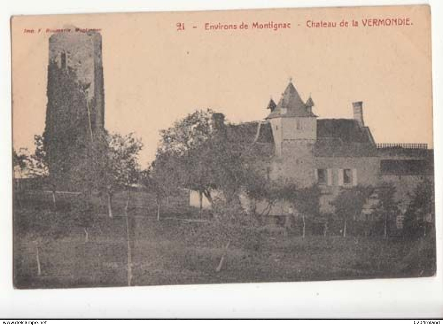 Carte France 24 - Environs De Montignac -Château De La VERMONDIE - Prix Fixe - Montignac-sur-Vézère