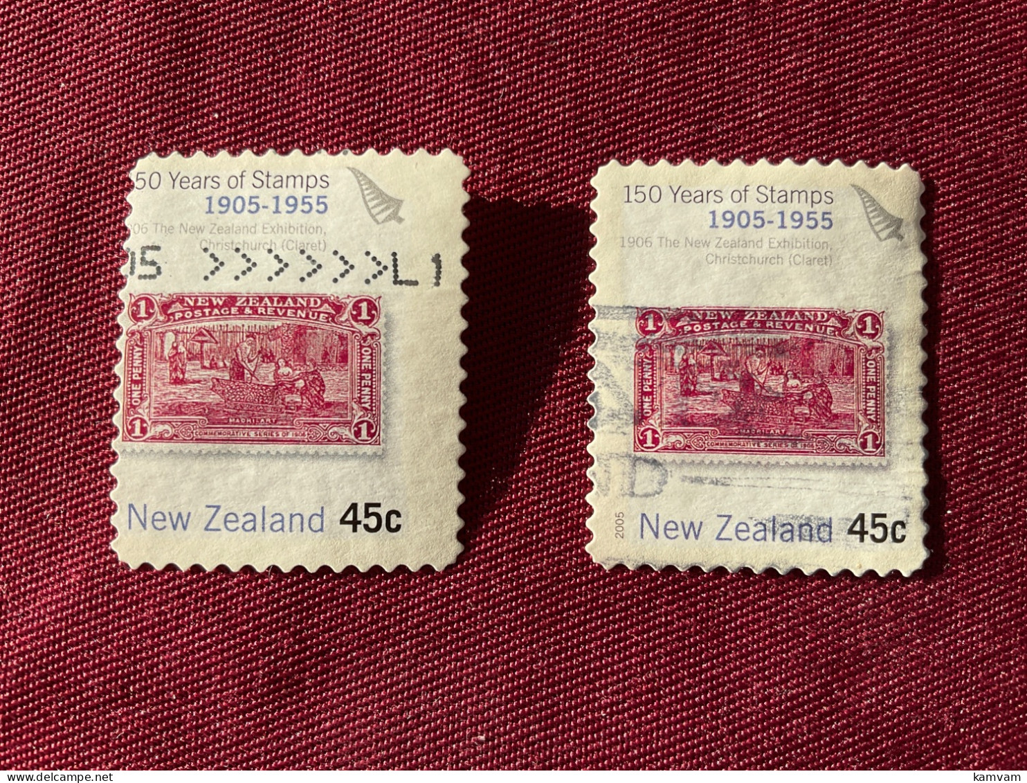 NZ Mi 2015 Yv 2152a Misprint / Error / Perforation Strongly Shifted - Variétés Et Curiosités