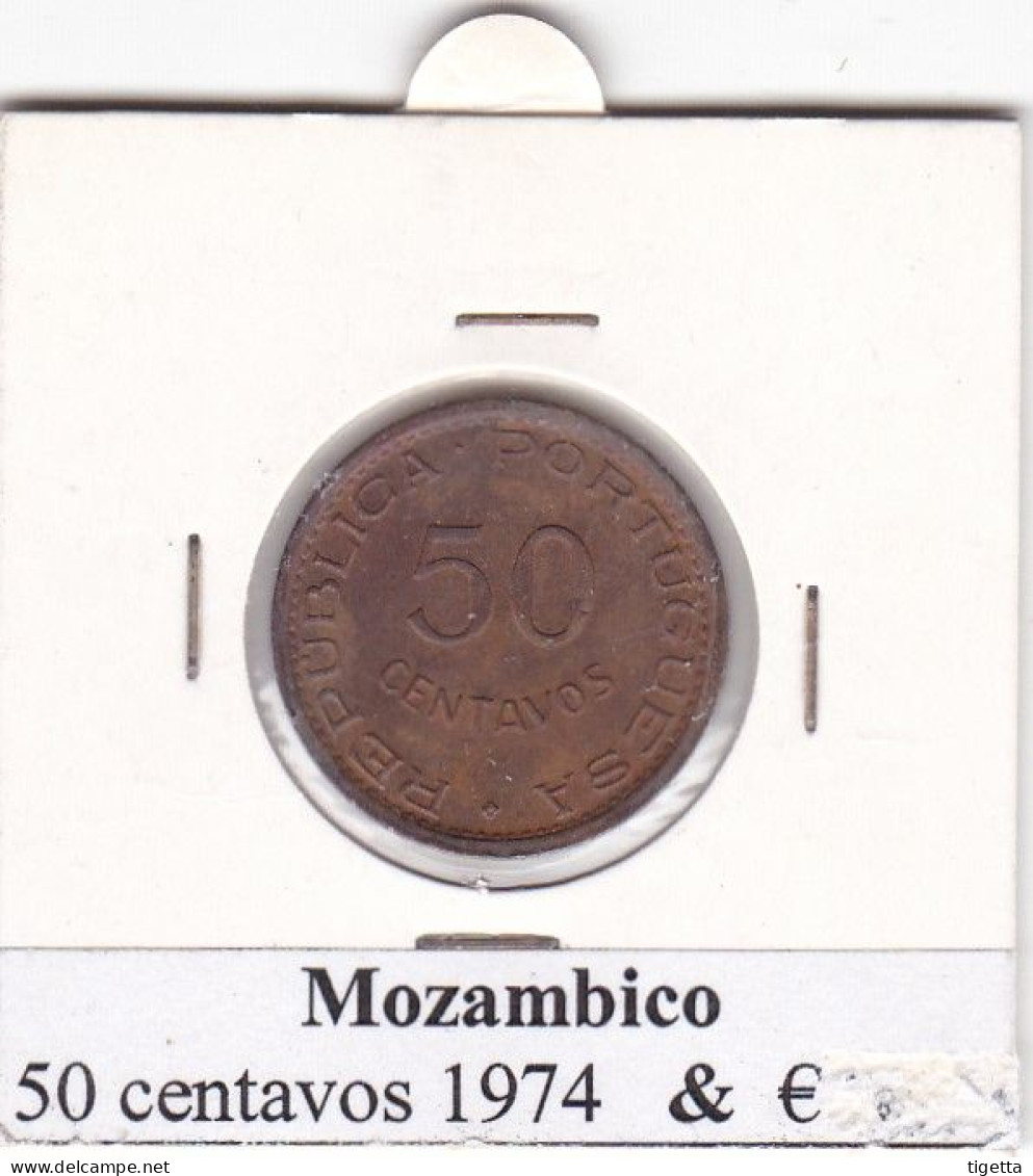 MOZAMBICO 50 CENTAVOS  ANNO 1974 COME DA FOTO - Mosambik