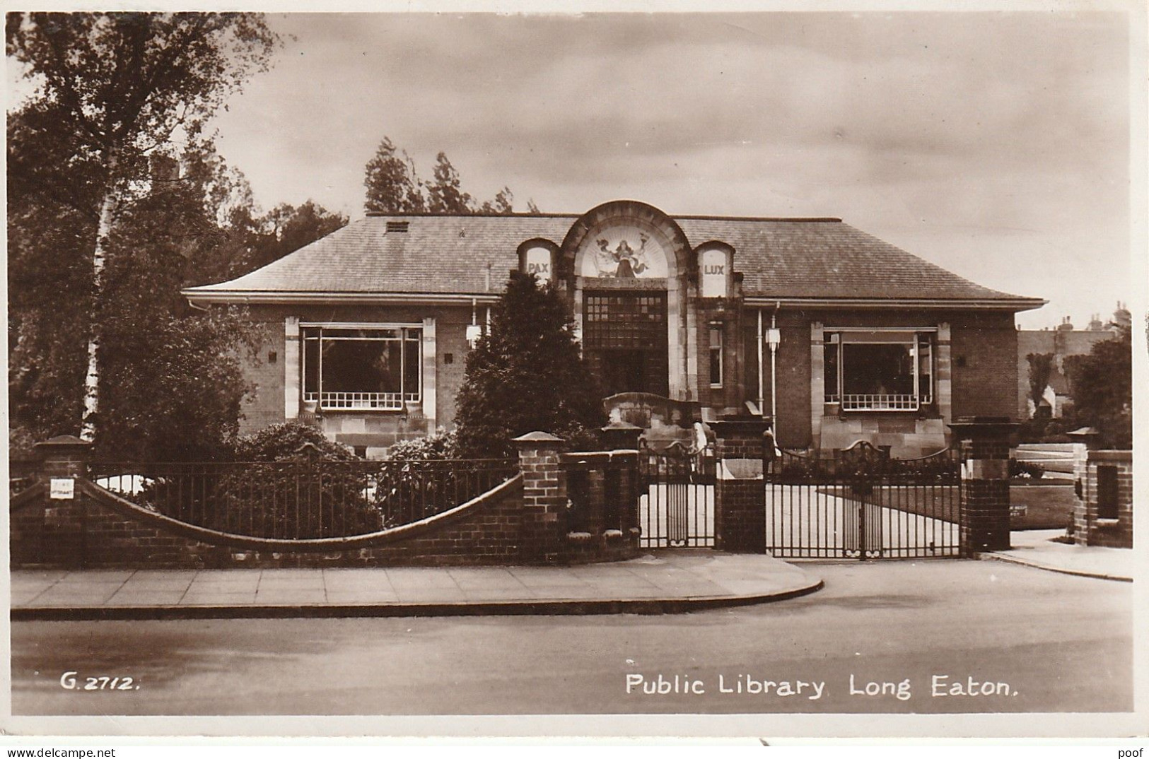 Long Eaton : Public Library - Derbyshire