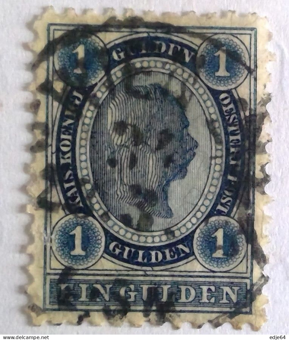 1890 Oostenrijk Frankeerzegels Mi 50 - 61 Lijntanding 11.5 (H) - Gebraucht