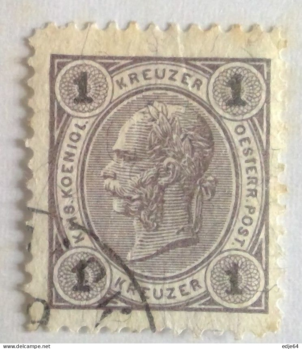 1890 Oostenrijk Frankeerzegels Mi 50 - 61 Lijntanding 11.5 (H) - Gebraucht