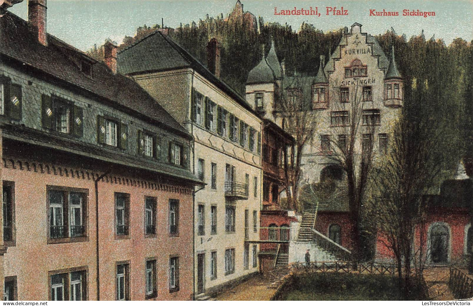 ALLEMAGNE - Landstuhl - Pfalz - Kurhaus Sickingen - Carte Postale Ancienne - Landstuhl