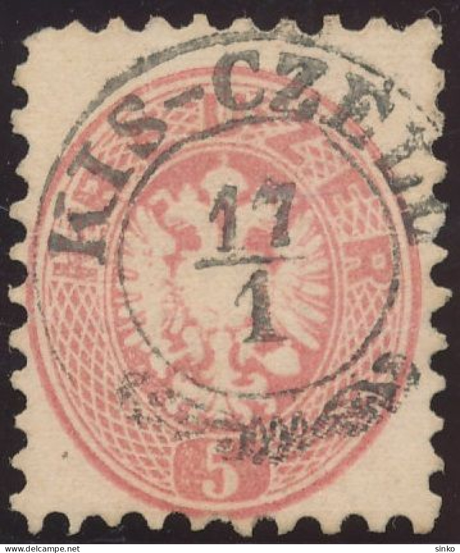 1864. Typography With Embossed Printing 5kr, KIS-CZELL - ...-1867 Prephilately