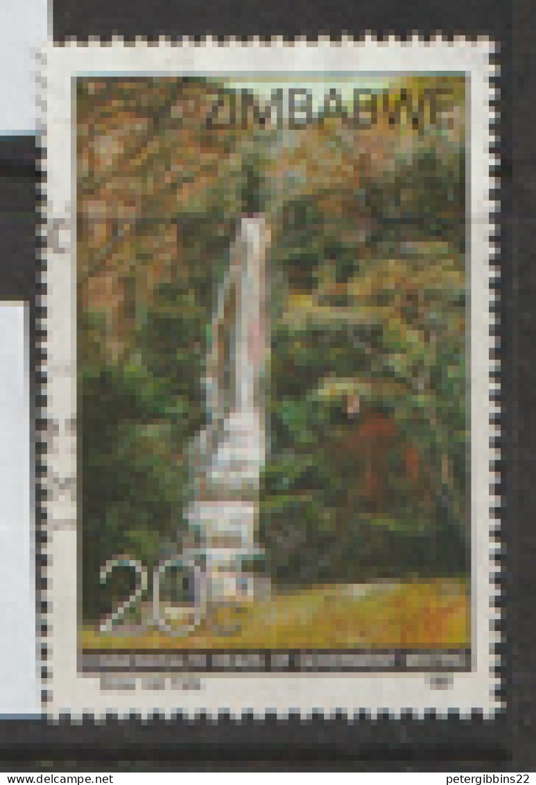 Zimbabwe  1991 SG 816  Bridal Veil Falls    Fine Used - Zimbabwe (1980-...)