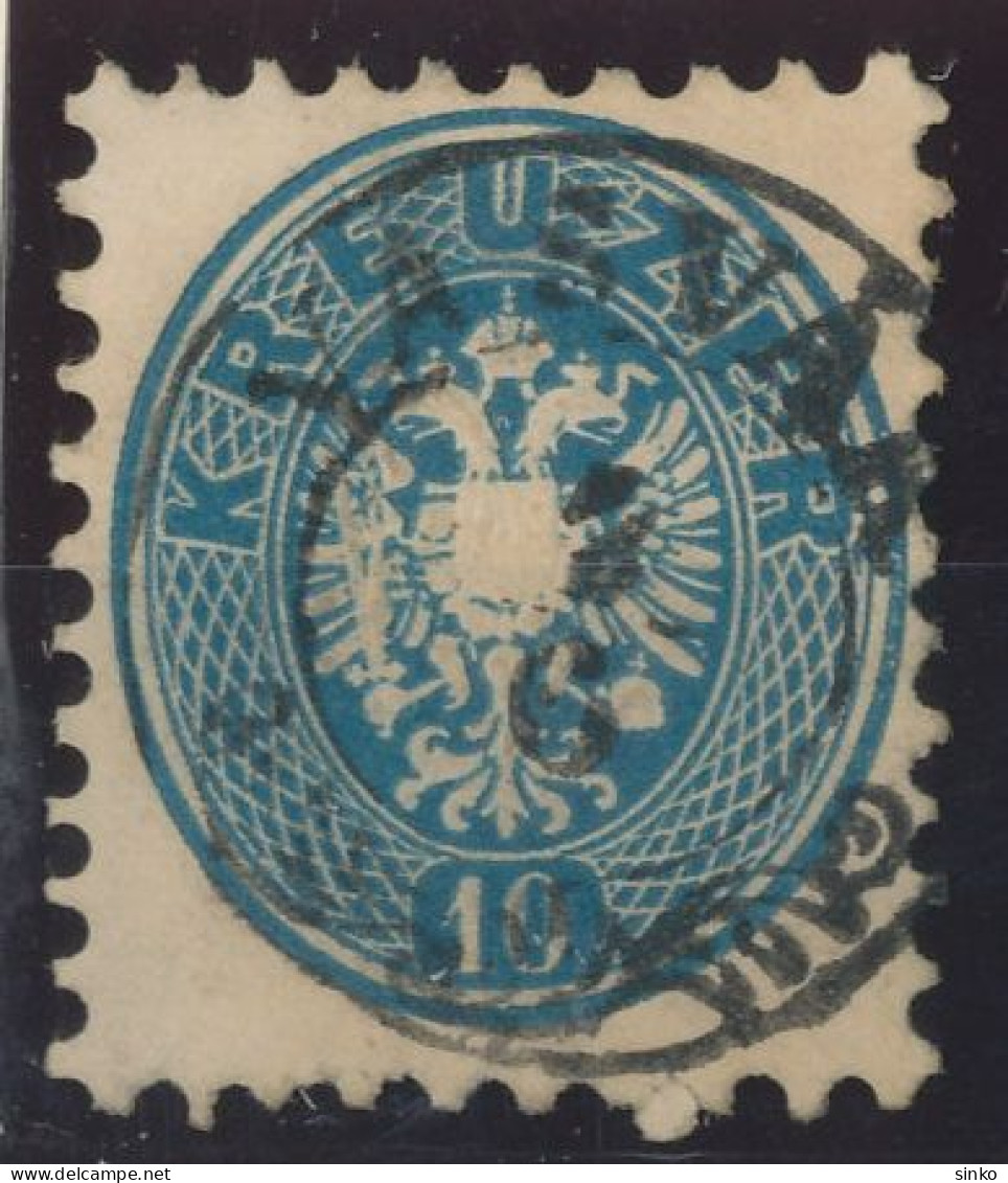 1864. Typography With Embossed Printing 10kr, VASVAR - ...-1867 Prephilately