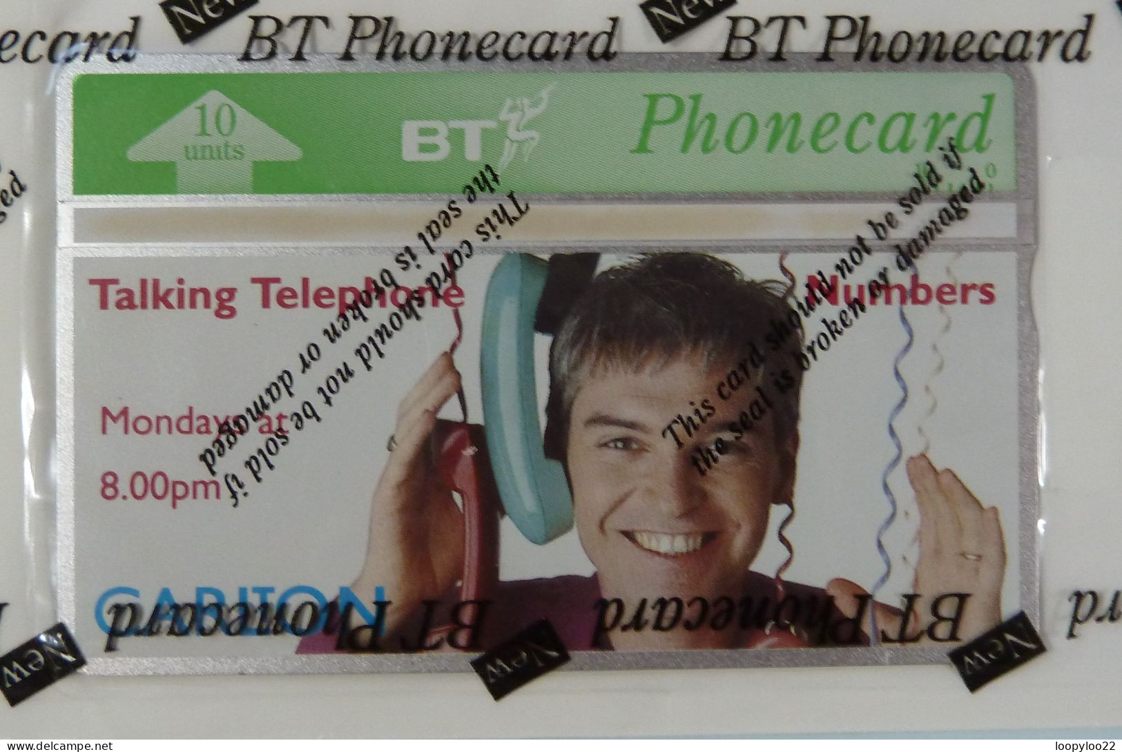 UK - Great Britain - BT & Landis & Gyr - BTP217 - Talking Telephone Ns / Philip Schofield - 402E - 4000ex - Mint Blister - BT Private