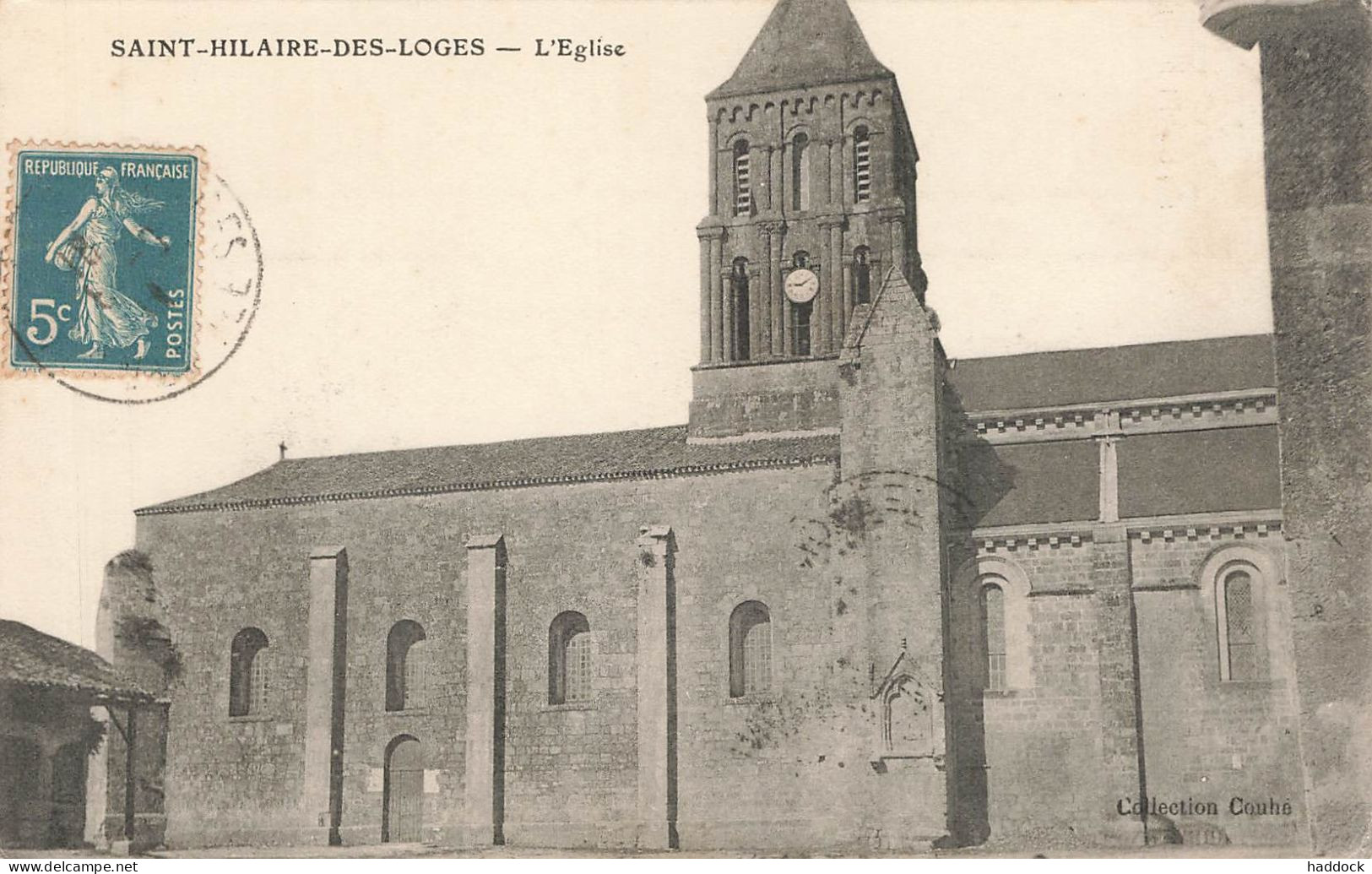 SAINT HILAIRE DES LOGES : L'EGLISE - Saint Hilaire Des Loges