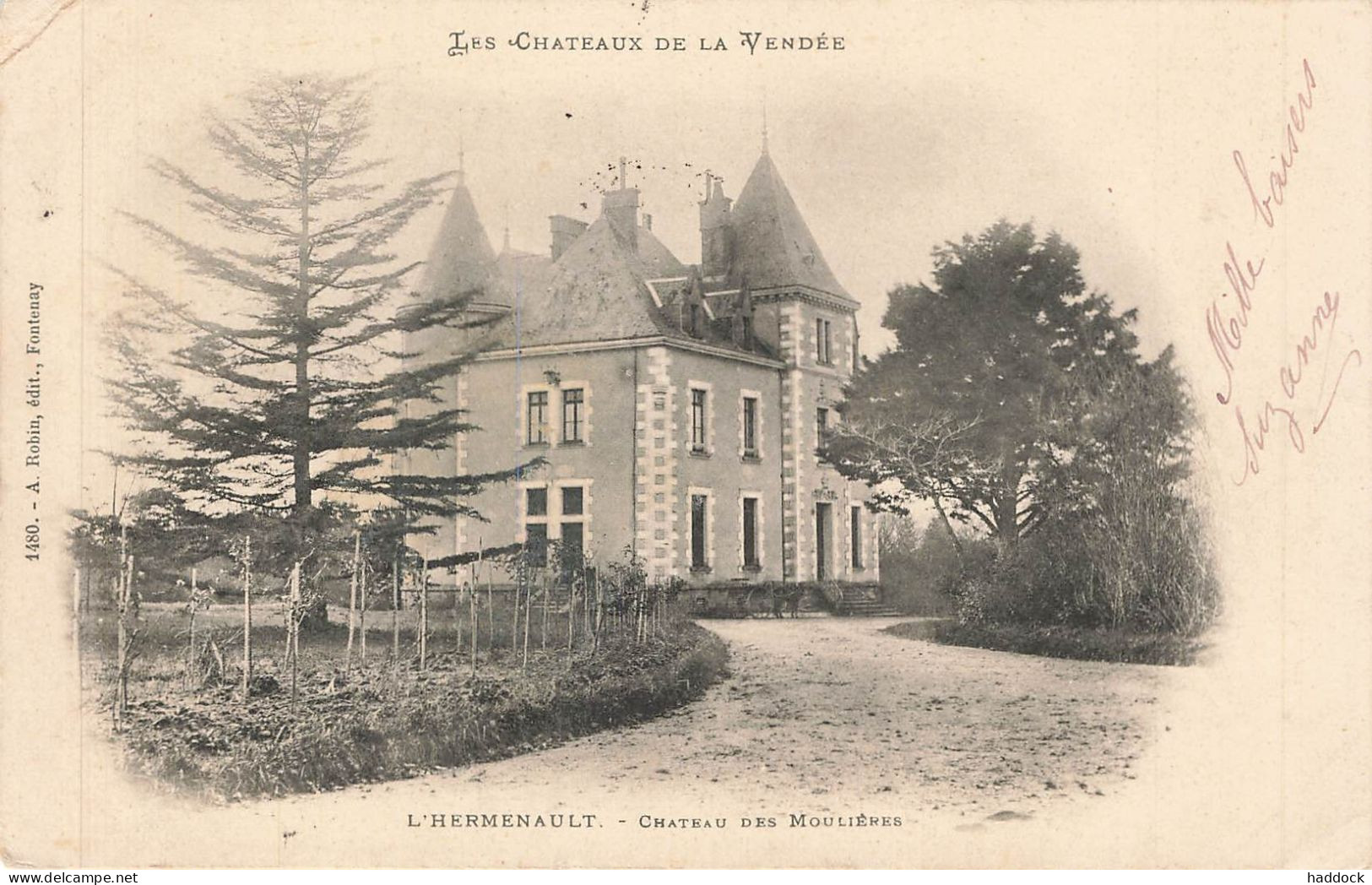 L'HERMENAULT : CHATEAU DES MOULIERES - L'Hermenault