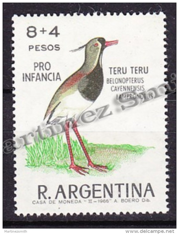 Argentina 1966 Yvert 729, Surcharge To Benefit Children Works - MNH - Ongebruikt