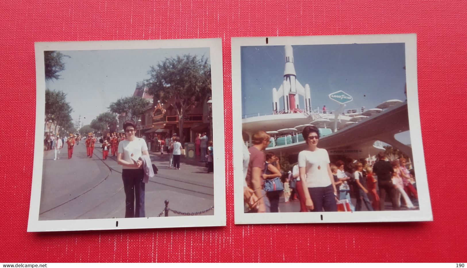 2 Old Photos - Disneyworld