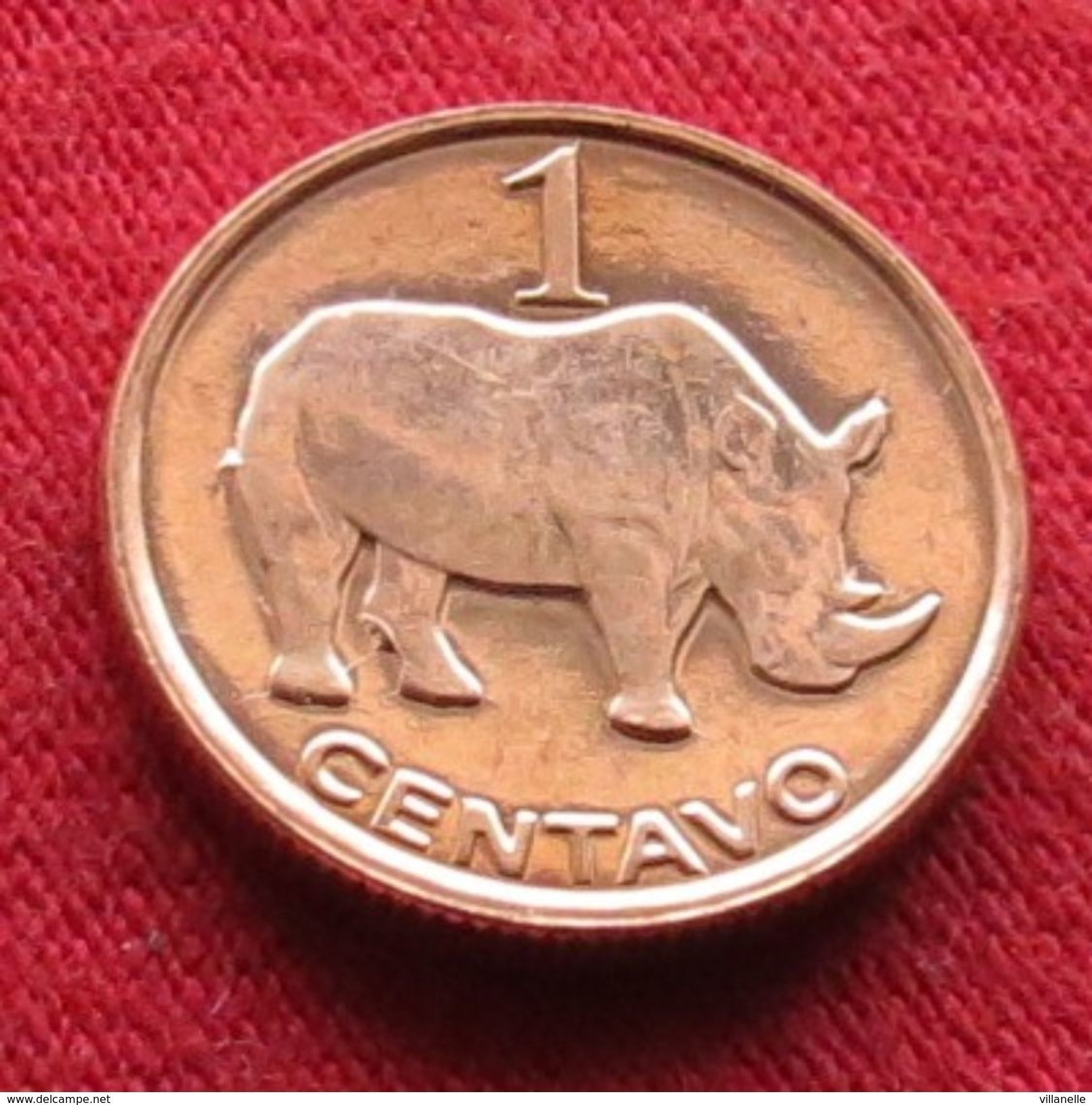 Mozambique Moçambique 1 Centavo 2006 Rhino Mozambico UNCºº - Mosambik