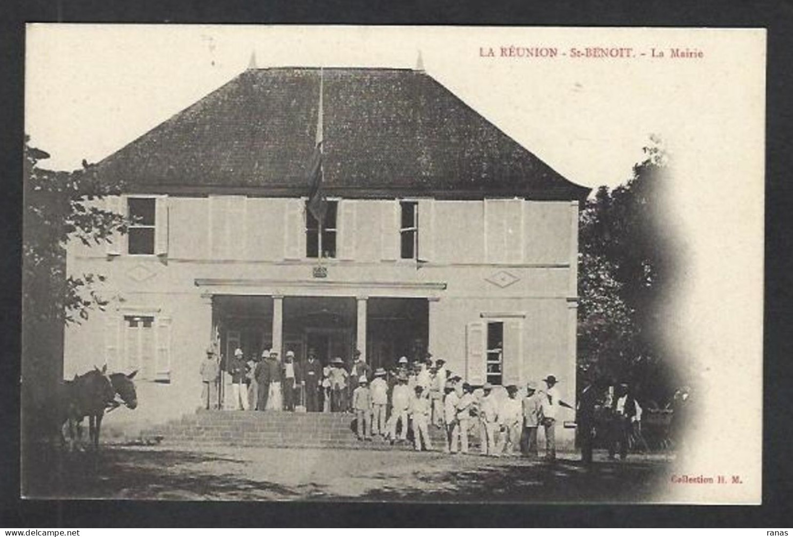 CPA Ile De La Réunion Saint Benoit Non Circulé La Mairie - Saint Benoît