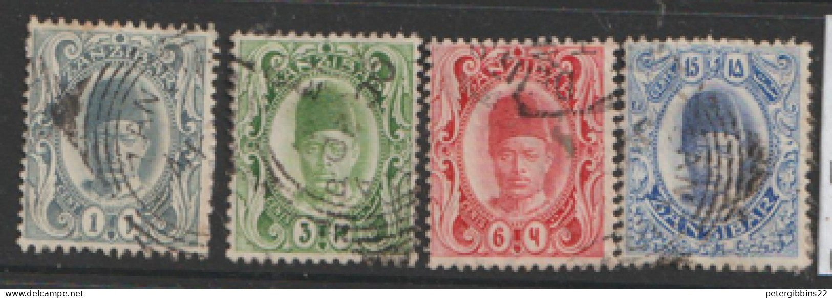 Zanzibar  1908 Various  Values   Fine Used - Zanzibar (...-1963)