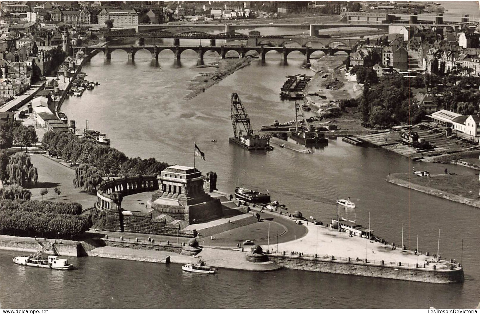 ALLEMAGNE - Koblenz An Rhein - Mosel - Deutsches Eck - Carte Postale - Koblenz