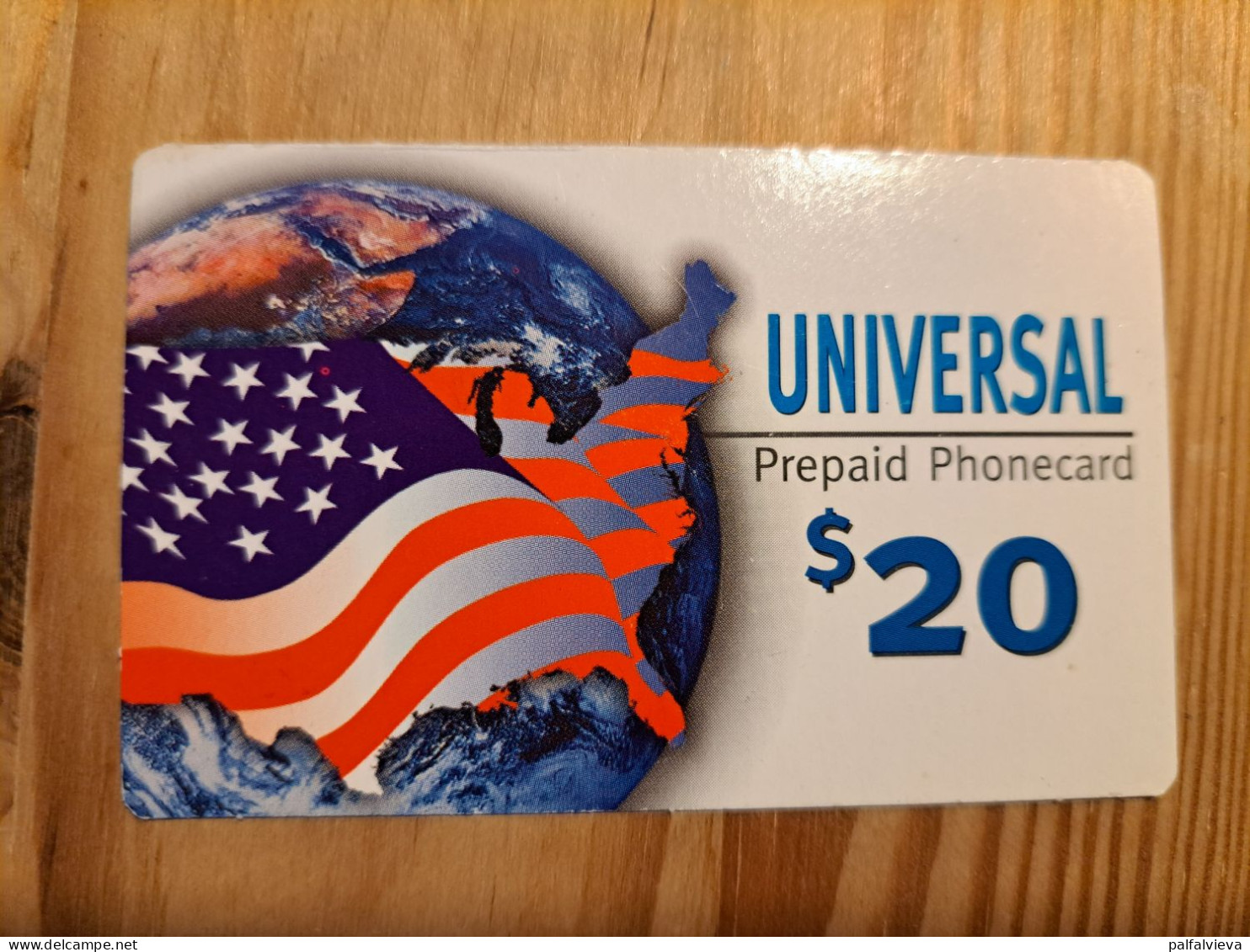 Prepaid Phonecard USA, Universal - Flag - Autres & Non Classés
