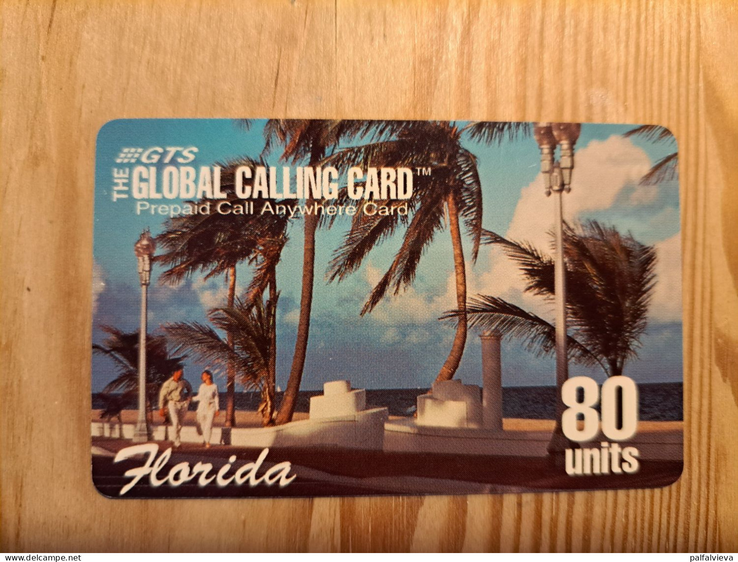 Prepaid Phonecard USA, GTS - Florida - GTS
