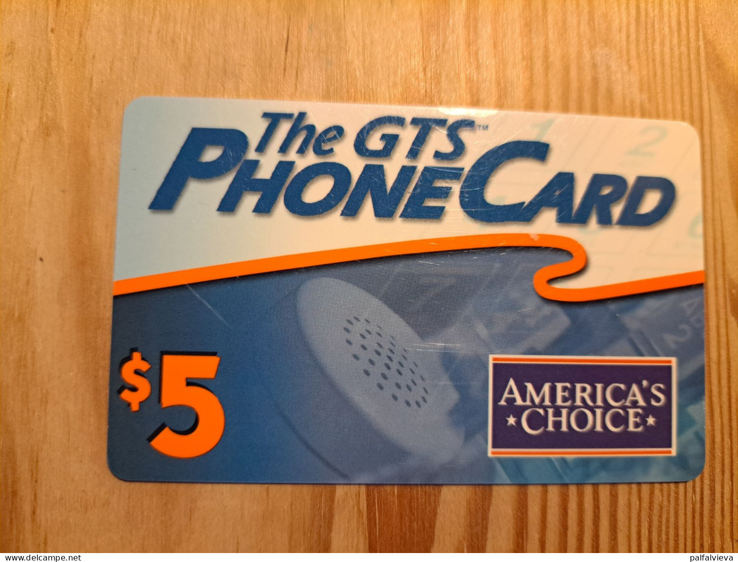 Prepaid Phonecard USA, GTS - GTS