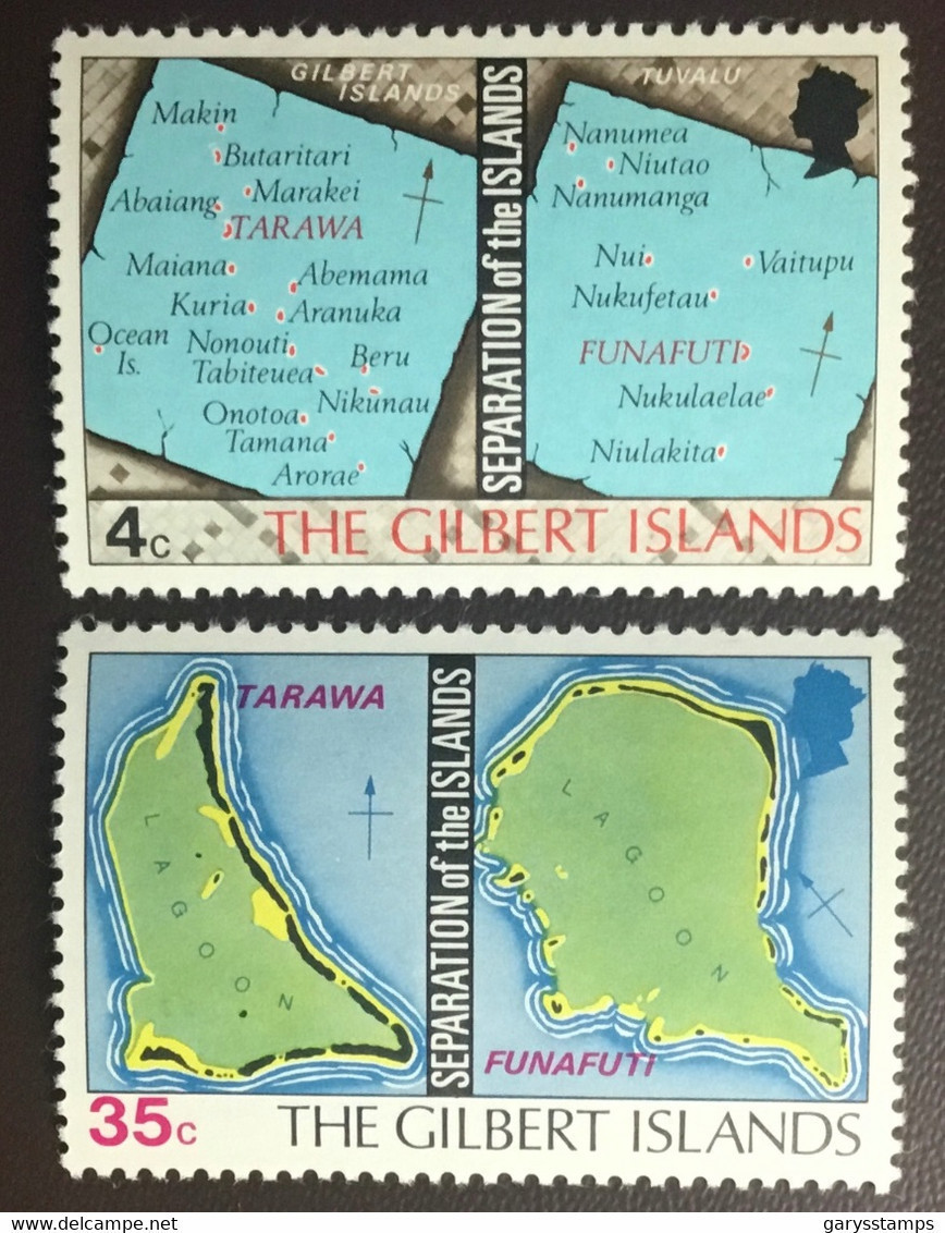 Gilbert Islands 1976 Separation MNH - Gilbert & Ellice Islands (...-1979)