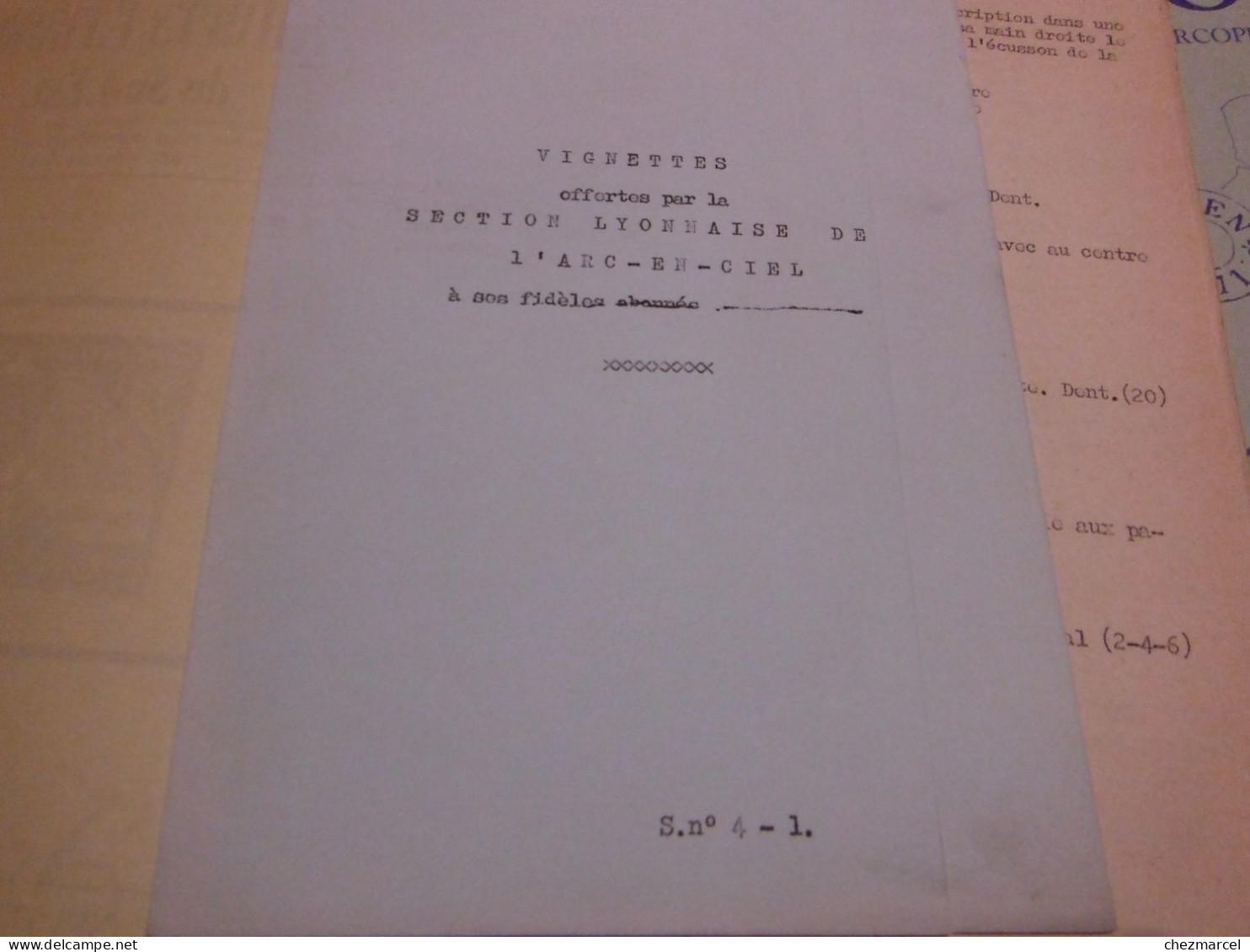 RARE  22 numeros les cahiers erinnophiles du sud.est 1961/62 et 63/64 4 annees de bulletins section lyonnaise de l aec