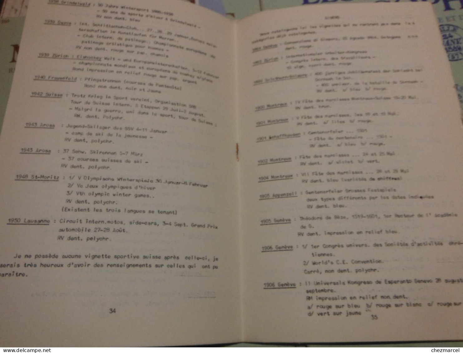 RARE  22 numeros les cahiers erinnophiles du sud.est 1961/62 et 63/64 4 annees de bulletins section lyonnaise de l aec