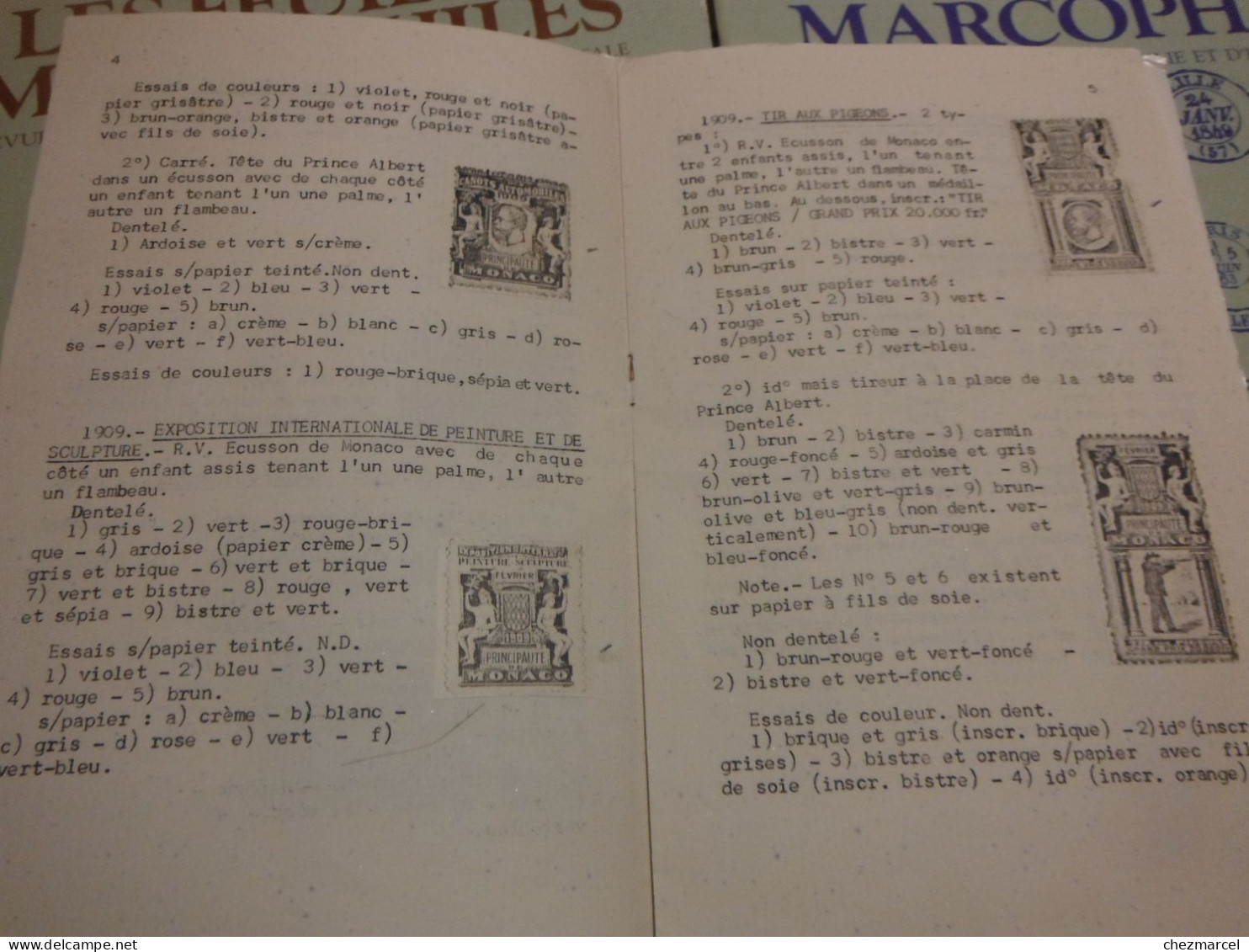 RARE  22 numeros les cahiers erinnophiles du sud.est 1961/62 et 63/64 4 annees de bulletins section lyonnaise de l aec