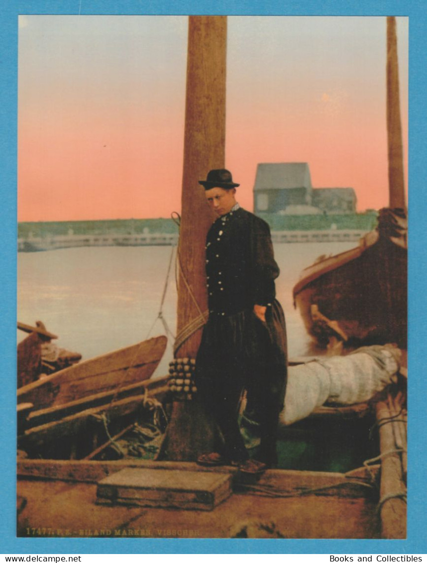 Photochrom 15x20 Cm * A Dutch Fisherman, Marken Island, Holland * Detroit Publishing Co. N° 17477 * Rif. FTG-AA05 - Professions