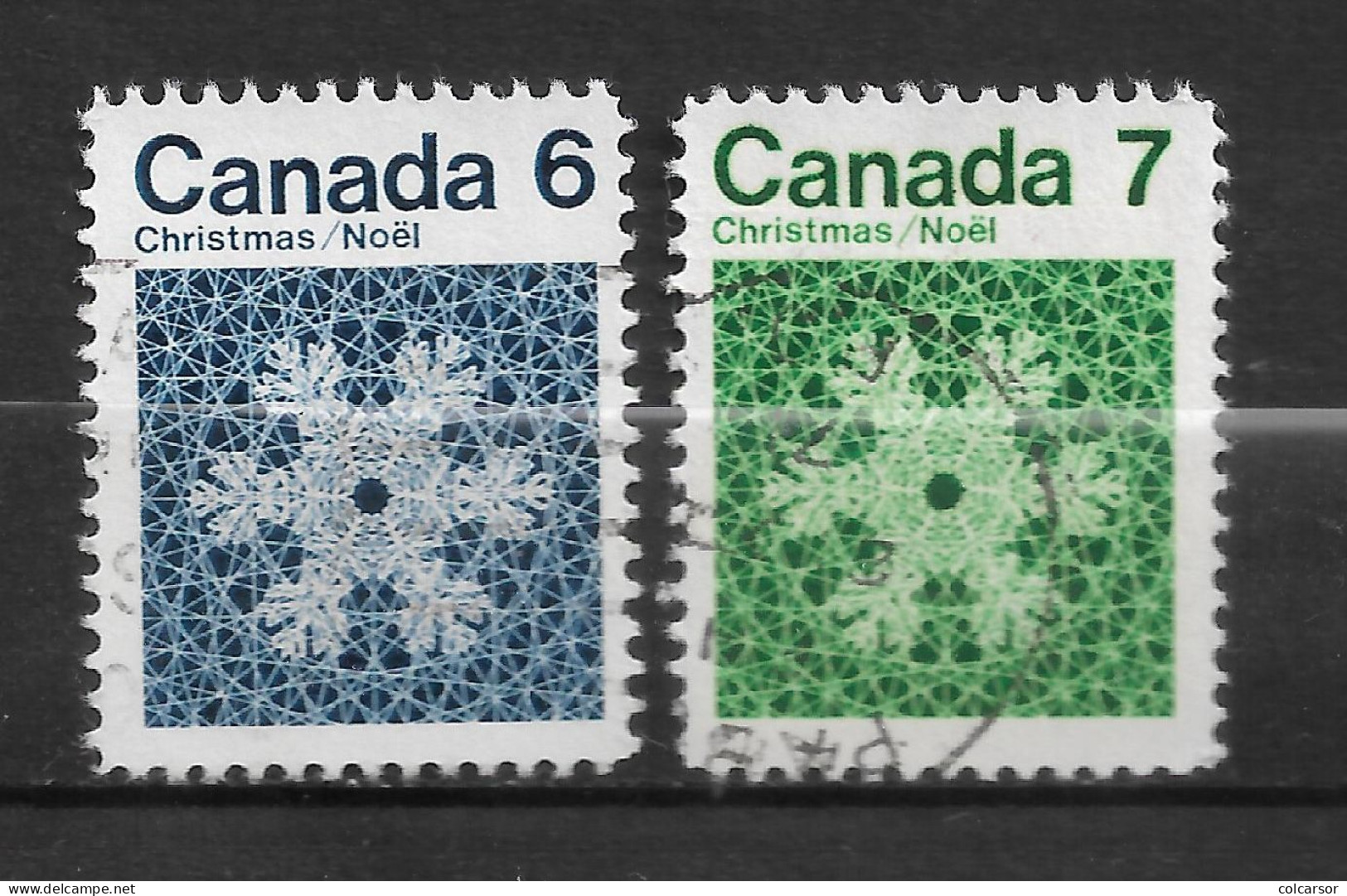 "CANADA  N° 465/66  " NOËL " - Oblitérés