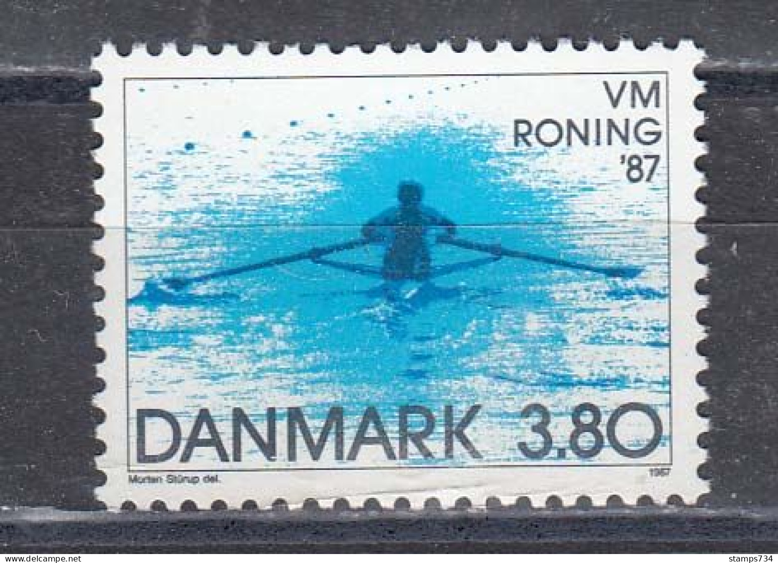 Denmark 1987 - Sport: Rowing World Championships, Mi-Nr. 899, MNH** - Rudersport