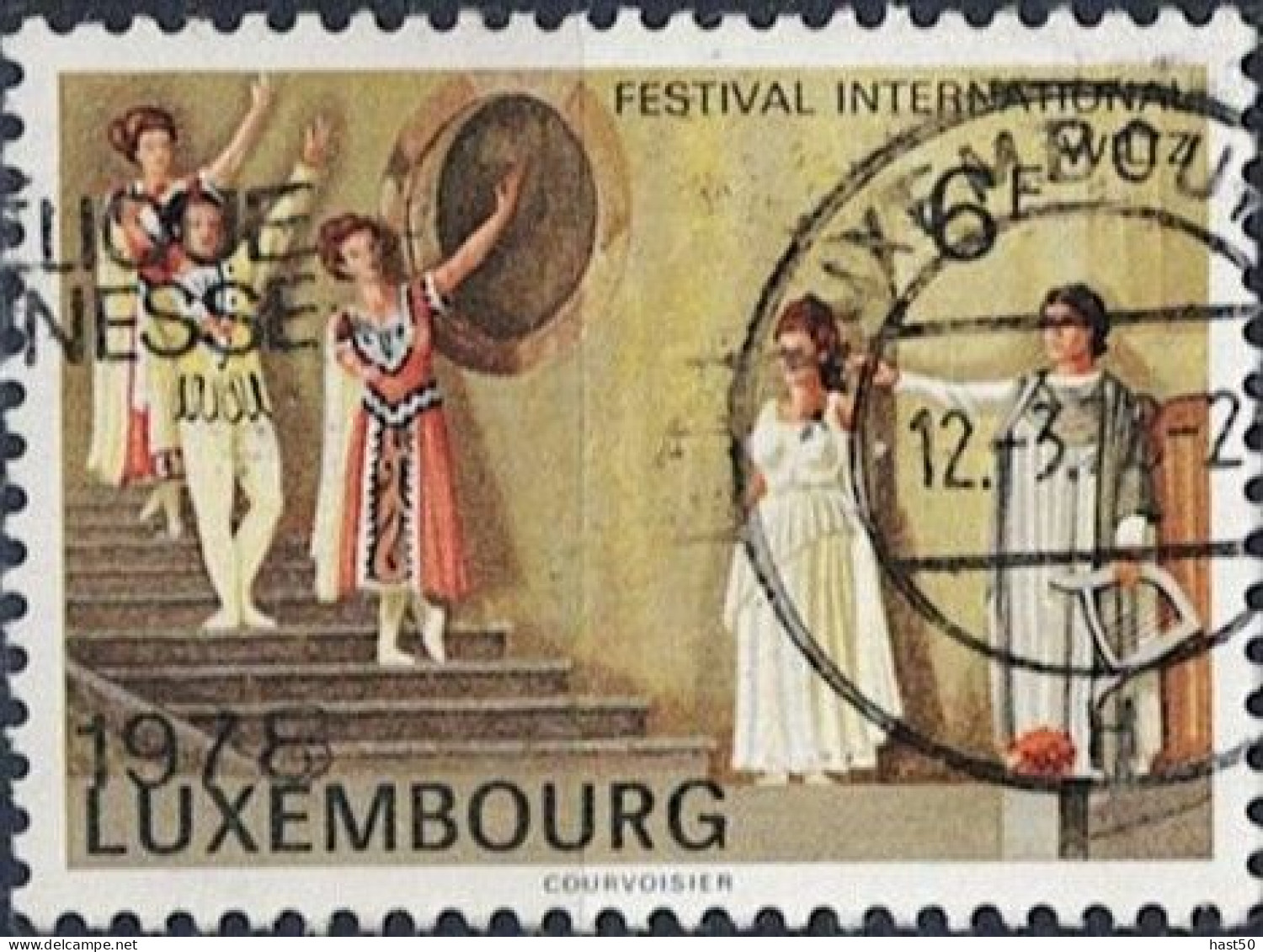 Luxemburg - Theater-Festspiele In Wiltz (MiNr: 955) 1977 - Gest Used Obl - Gebraucht