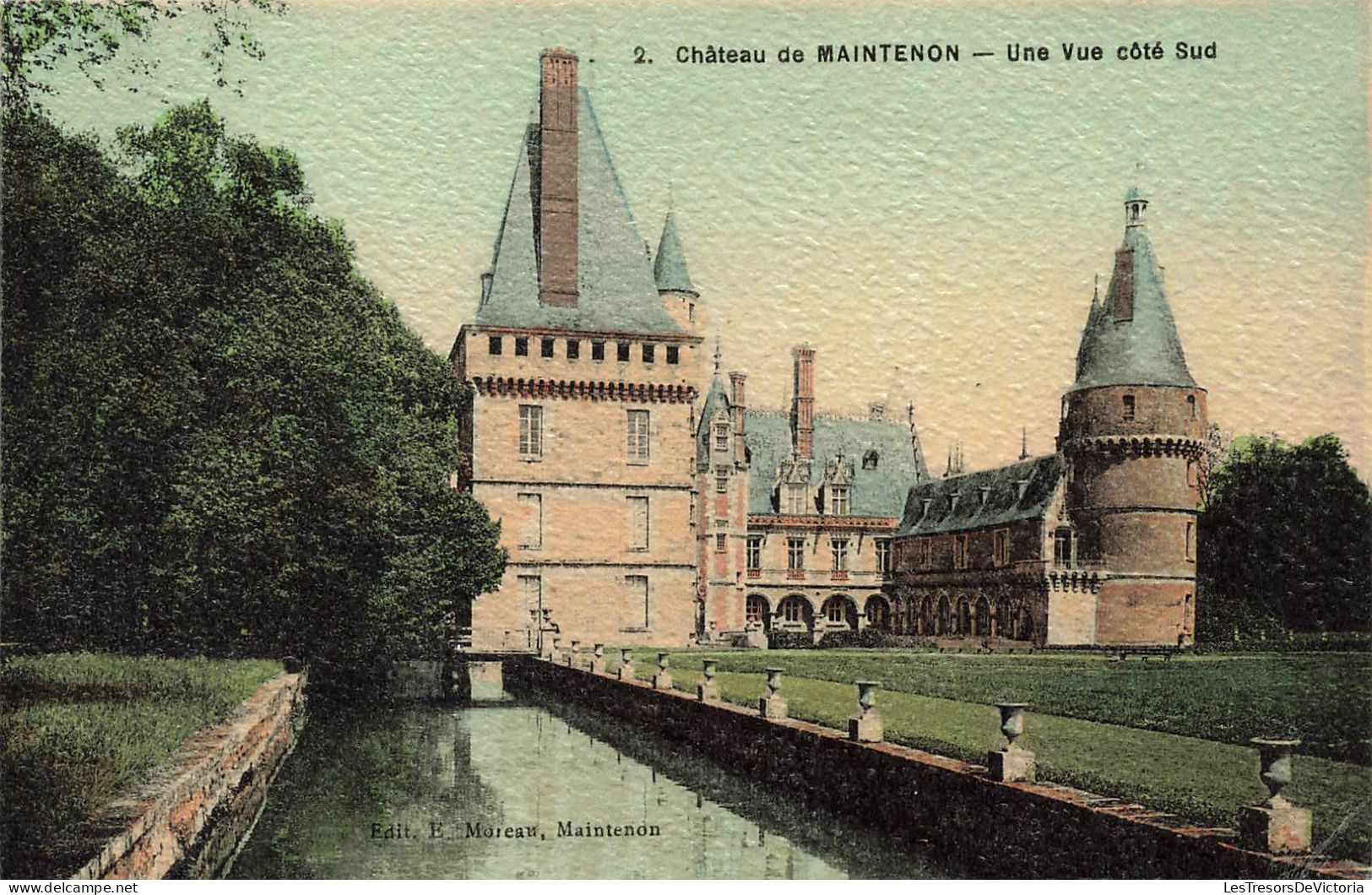 FRANCE - Maintenon - Château De Maintenon - Une Vue Côté Sud - Carte Postale Ancienne - Maintenon