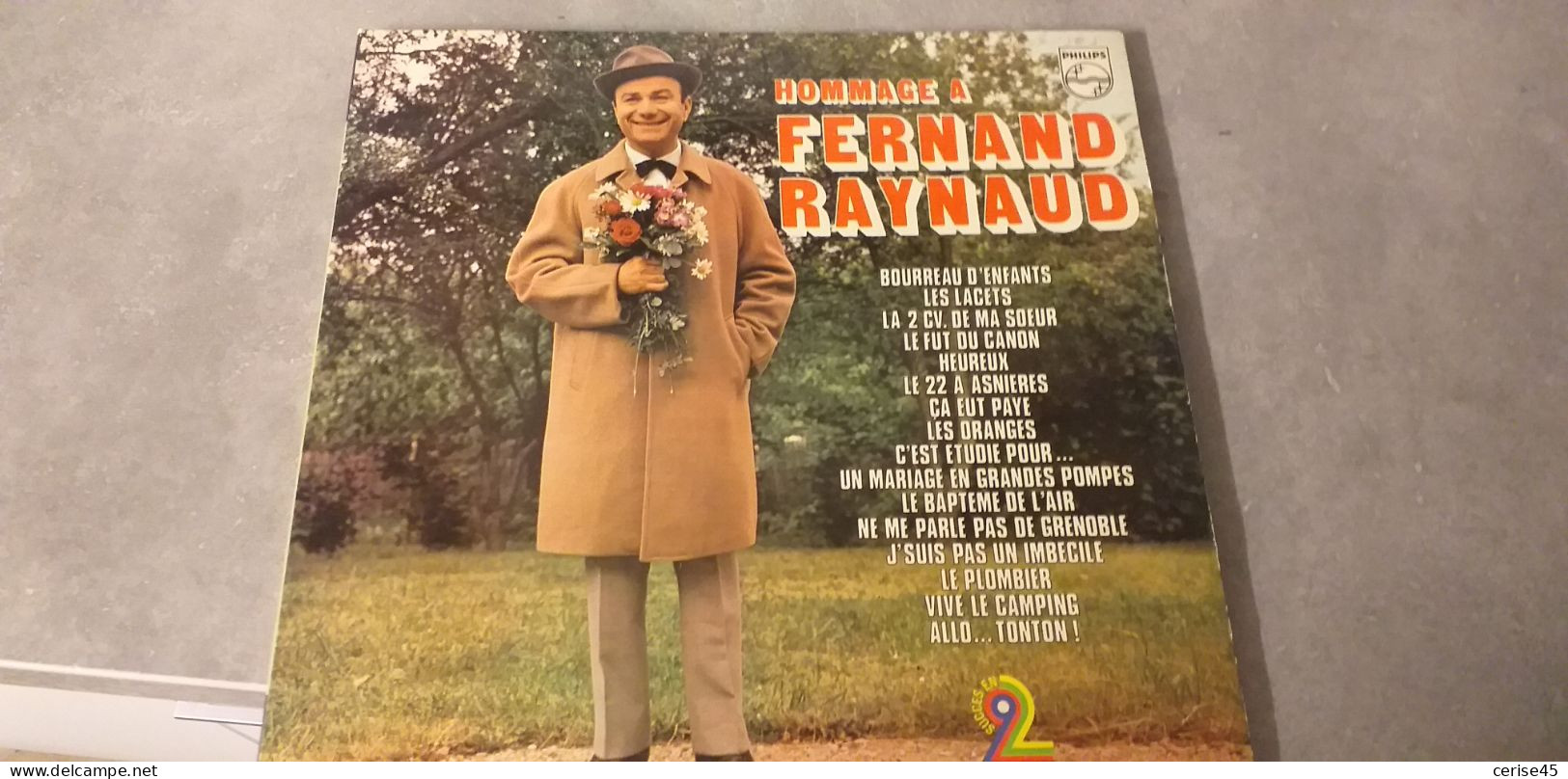 Album 2 33 Tours Hommage A FERNAND RAYNAUD Bourreau D'enfants - Humor, Cabaret