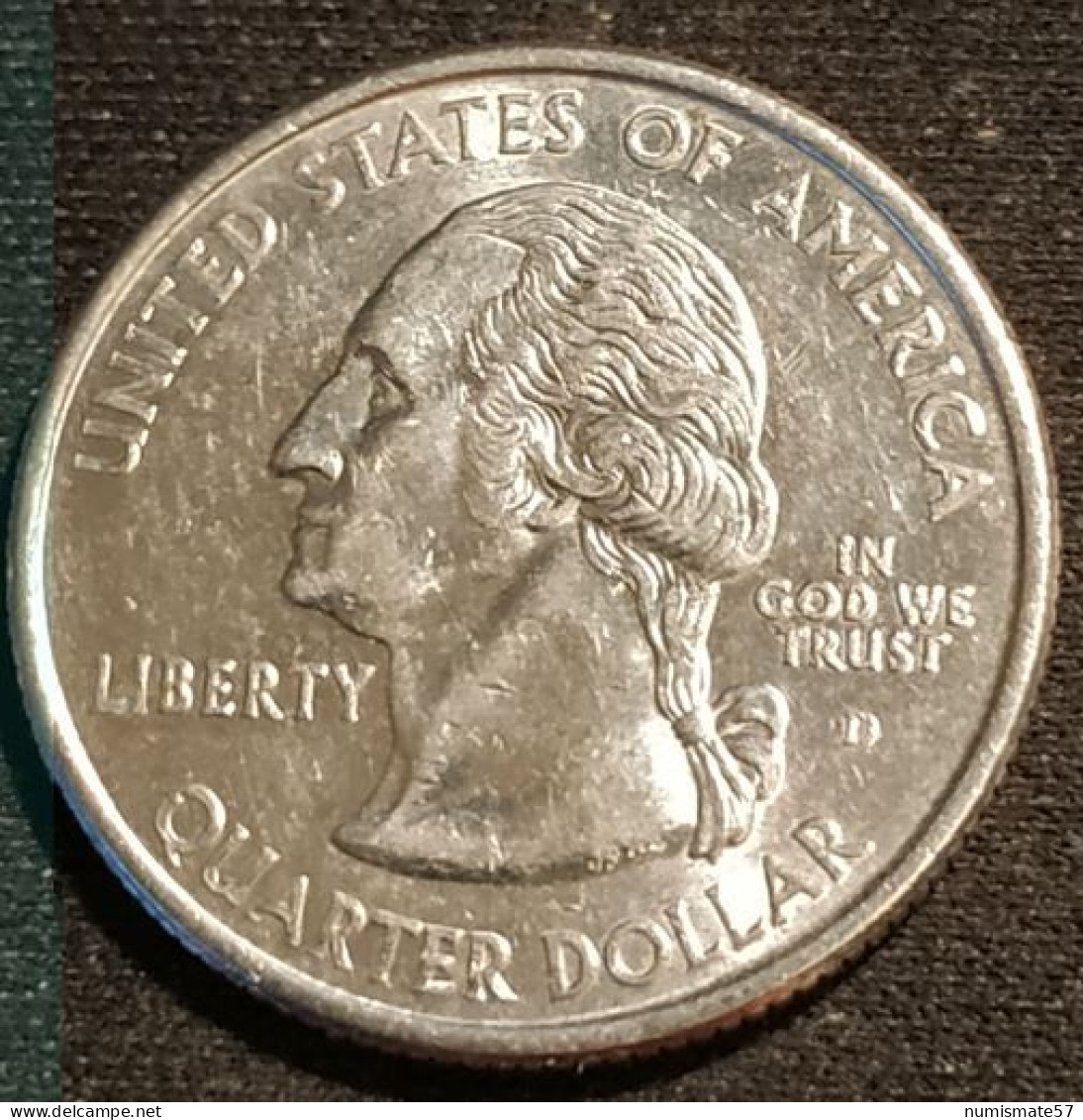 ETATS UNIS - USA - ¼ - 1/4 DOLLAR 2003 D - Arkansas - KM 347 - Quarter Dollar - 1999-2009: State Quarters