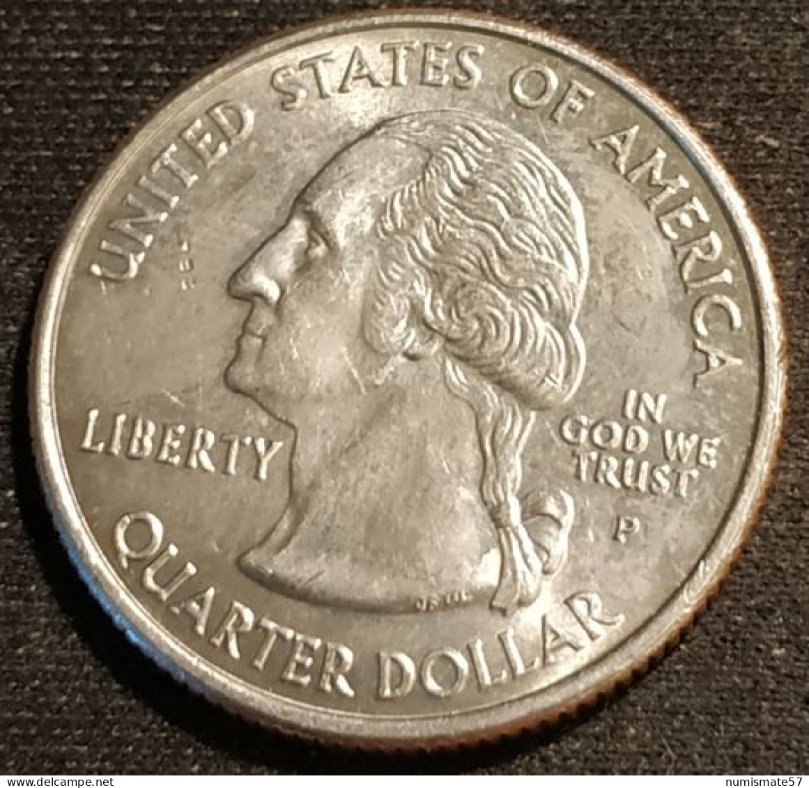 ETATS UNIS - USA - ¼ - 1/4 DOLLAR 2006 P - Nord Dakota - KM 385 - Quarter Dollar - North Dakota - 1999-2009: State Quarters