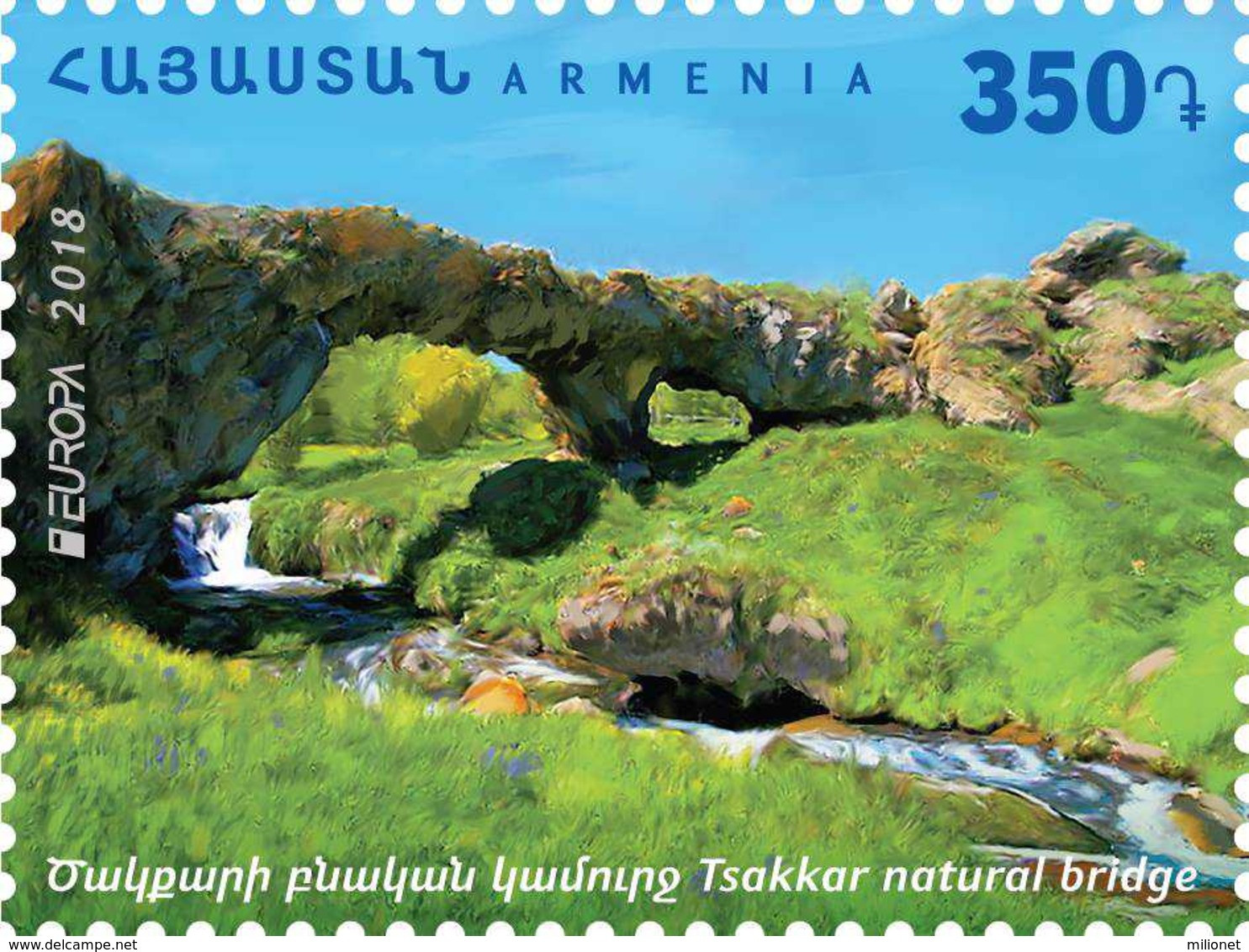 SALE!!! Armenia Armenie Armenien 2018 EUROPA BRIDGES Stamp MNH ** - 2018