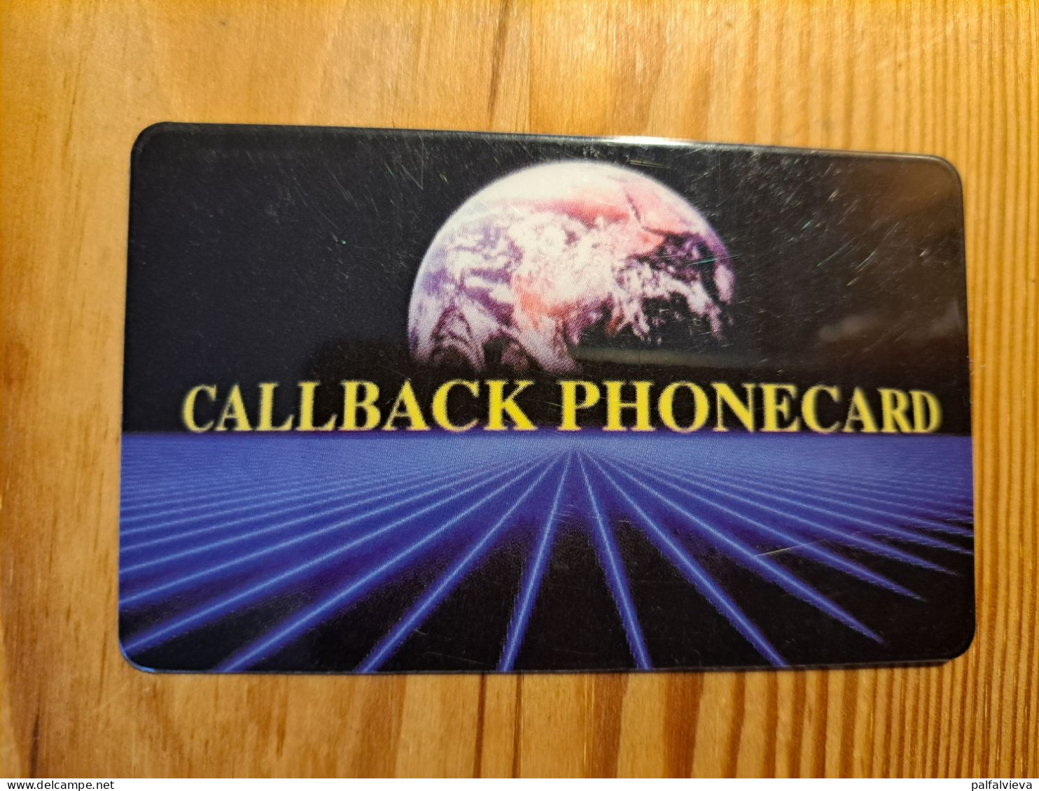 Prepaid Phonecard USA, Callback Phonecard - Earth, Globe - Autres & Non Classés