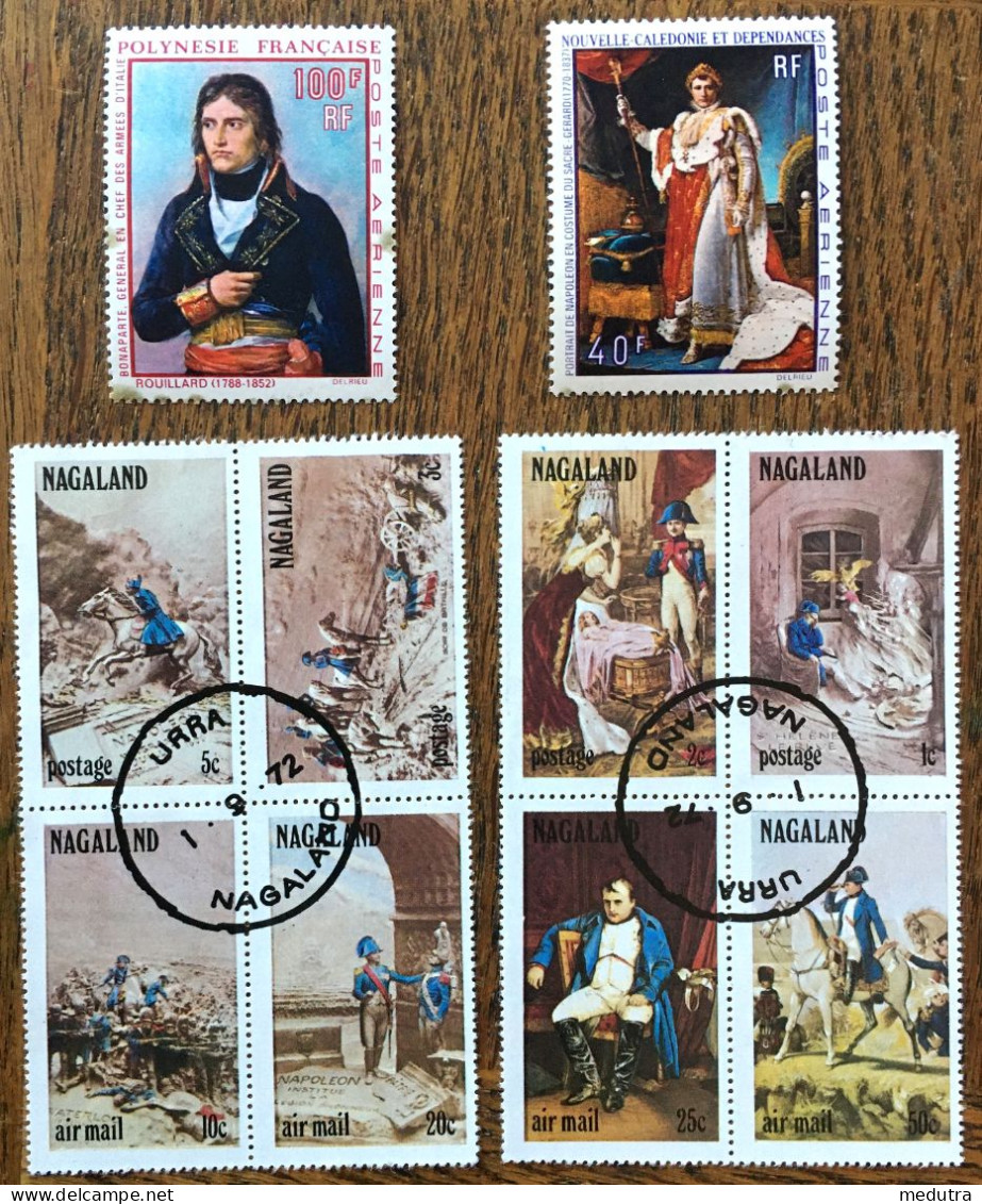 Napoléon En 18 Timbres D'Extrême Orient (voir Description) - Altri - Asia