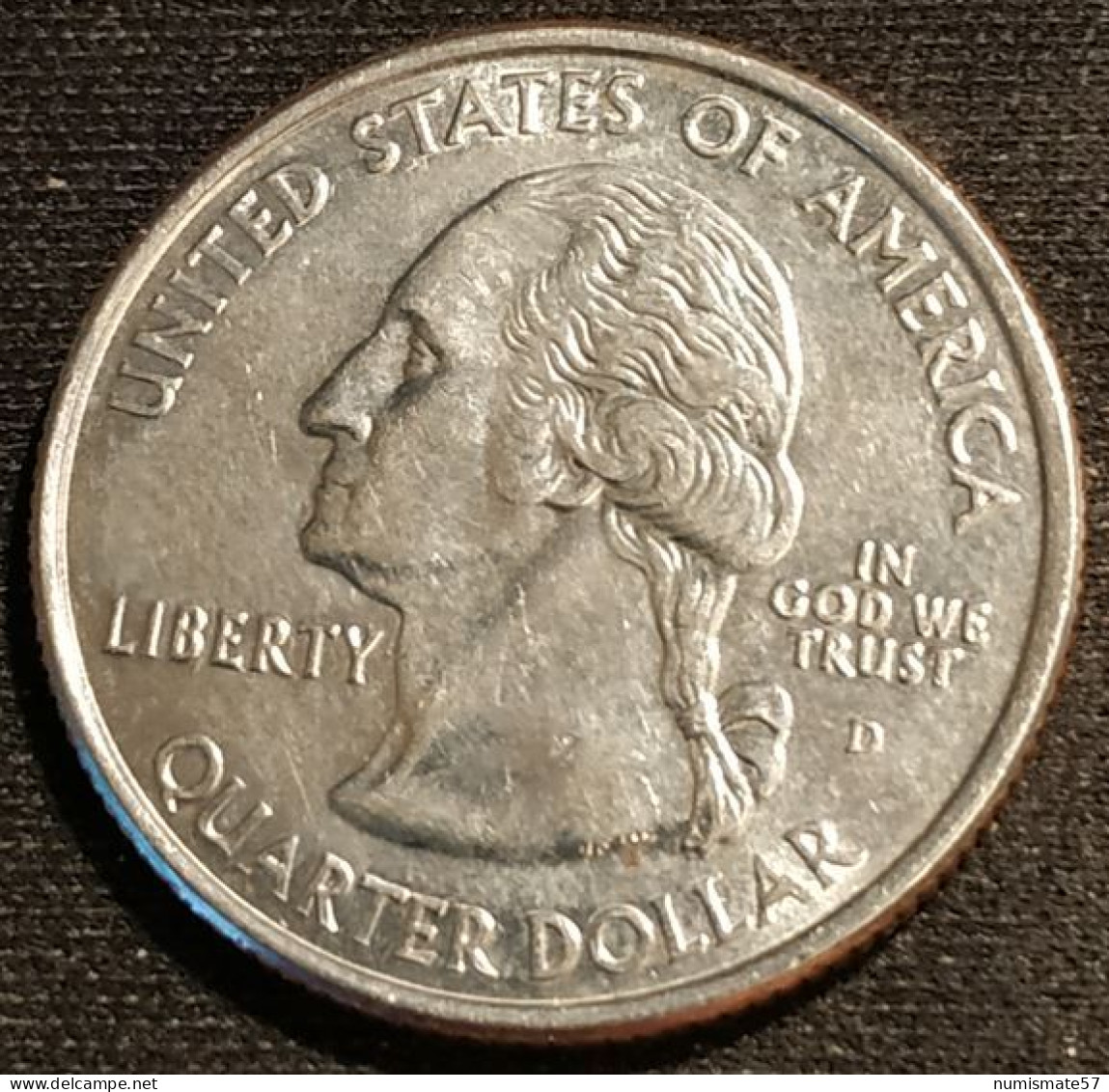 ETATS UNIS - USA - ¼ - 1/4 DOLLAR 2007 D - Montana - KM 396 - Quarter Dollar - 1999-2009: State Quarters