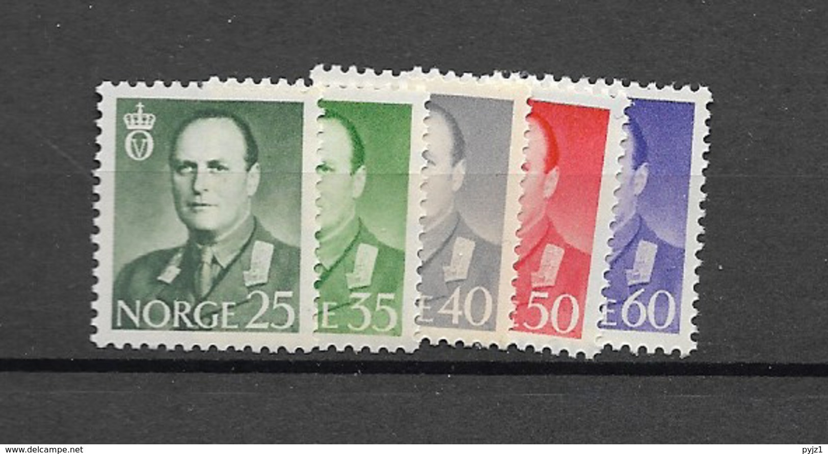 1962 MNH Norway, Postfris** - Neufs