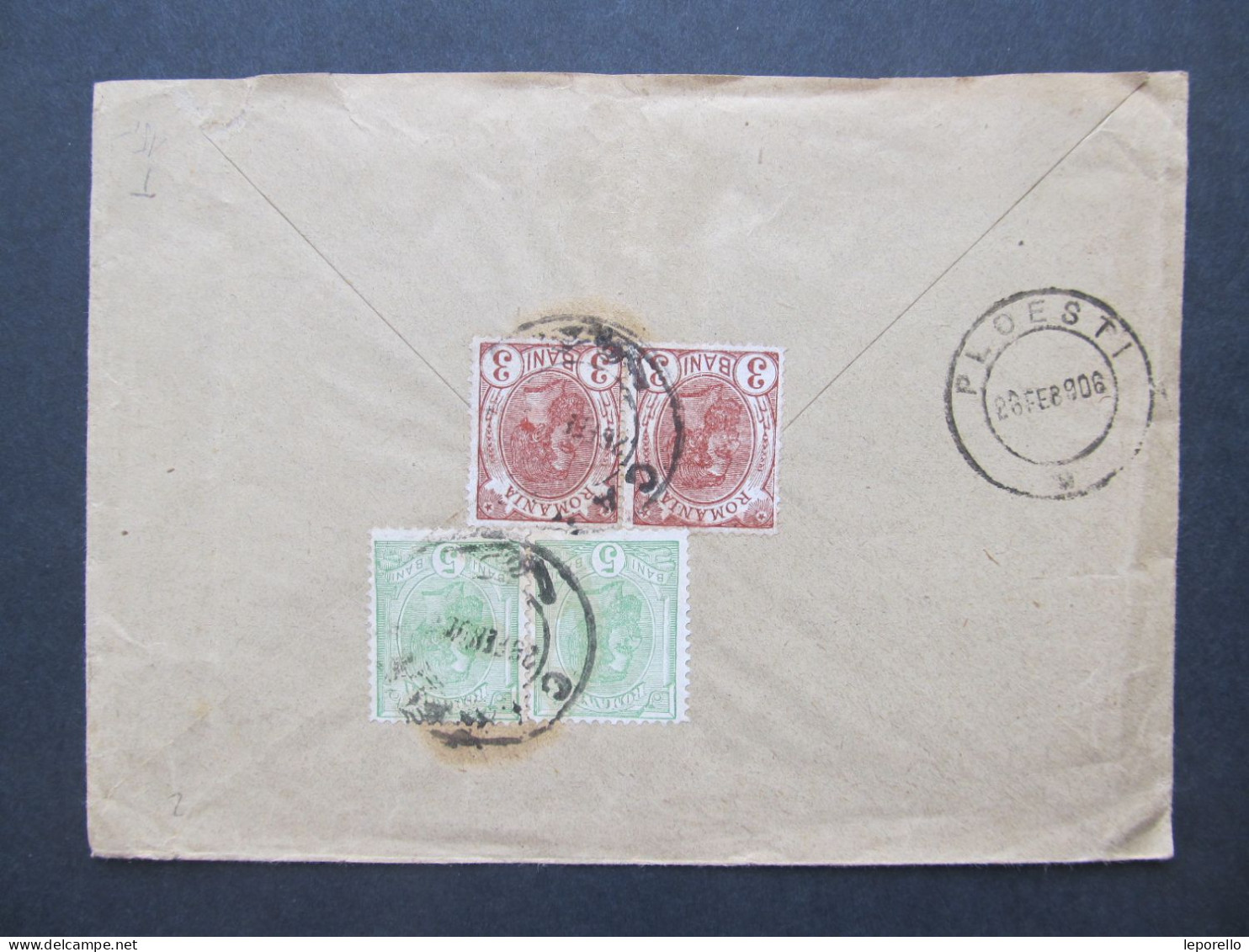 BRIEF Campina - Ploesti 1906 /// D*58177 - Covers & Documents