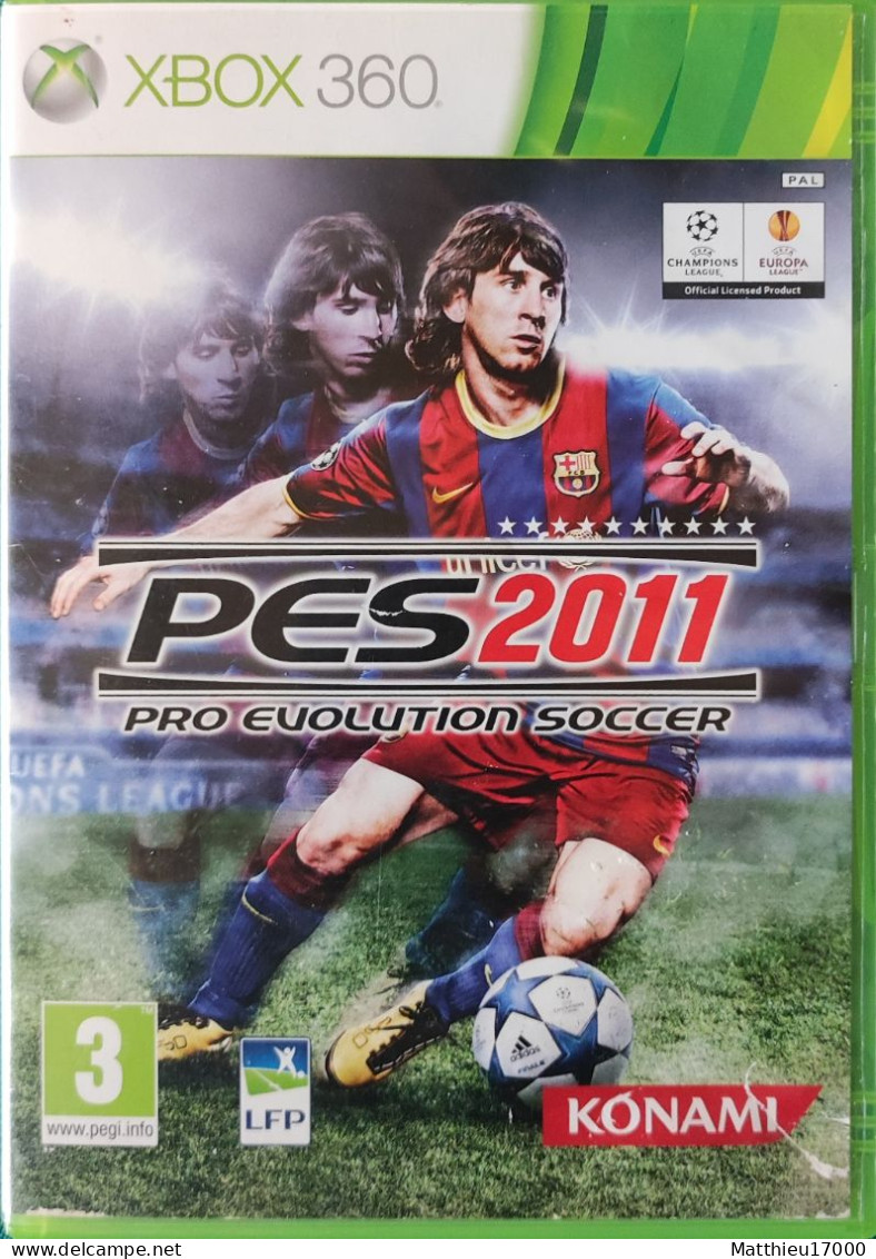 Jeux XBOX 360 - PES 2011 - Xbox 360