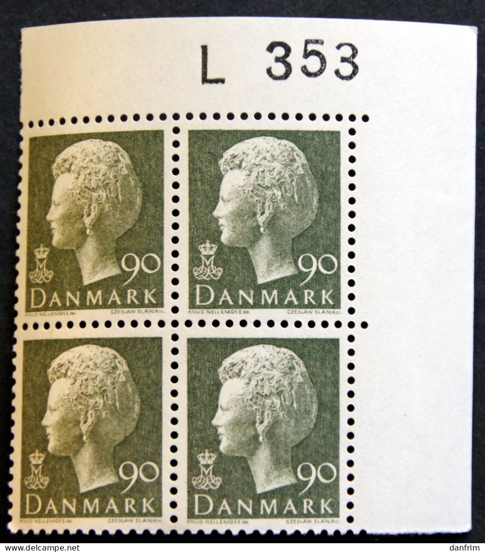 Denmark 1976   Queen Margrethe II   Cz.Slania    MiNr.623y   MNH (** )    (lot KS 1466 ) - Neufs