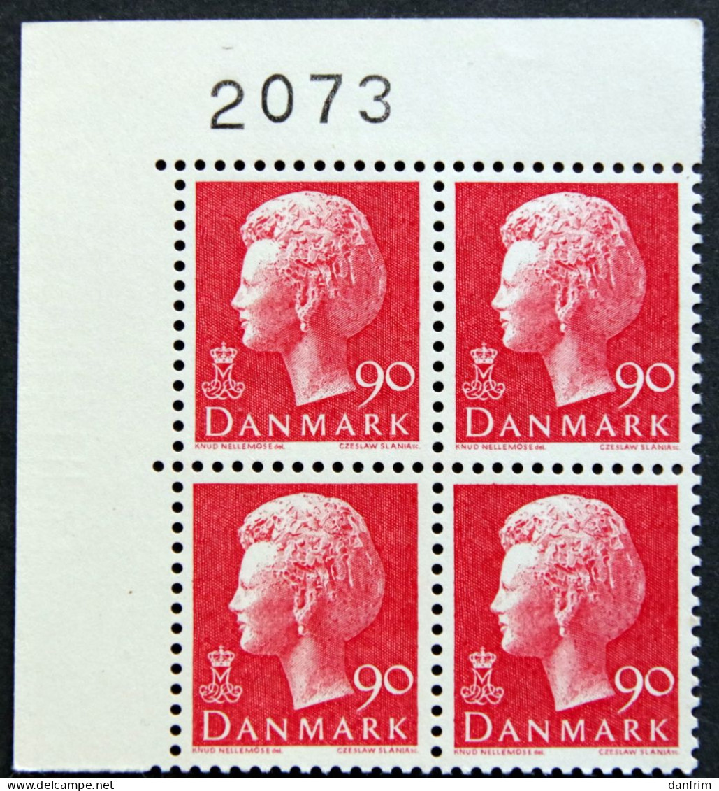 Denmark 1974   Queen Margrethe II   Cz.Slania    MiNr571x   MNH (** )    (lot KS 1467) - Unused Stamps