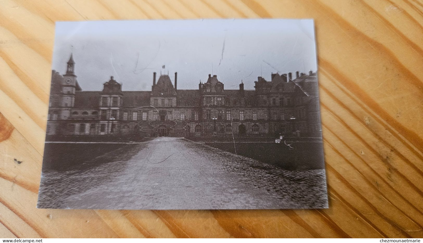 CHATEAU DE FONTAIENBLEAU - PHOTO 8.5X6 CM - Antiche (ante 1900)