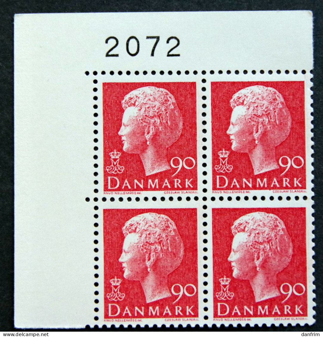 Denmark 1974   Queen Margrethe II   Cz.Slania    MiNr571x   MNH (** )    (lot KS 1468) - Nuovi