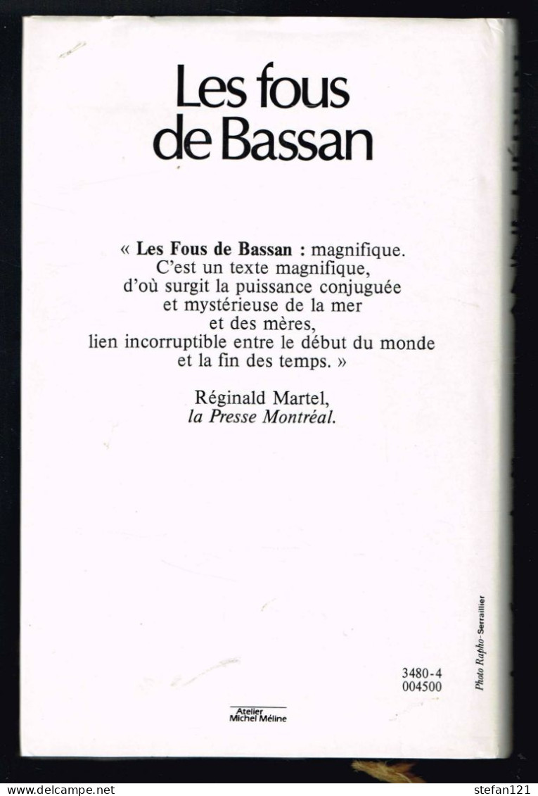 Les Fous De Bassan - Anne Hébert - 1983 - 228 Pages 21 X 14 Cm - Azione