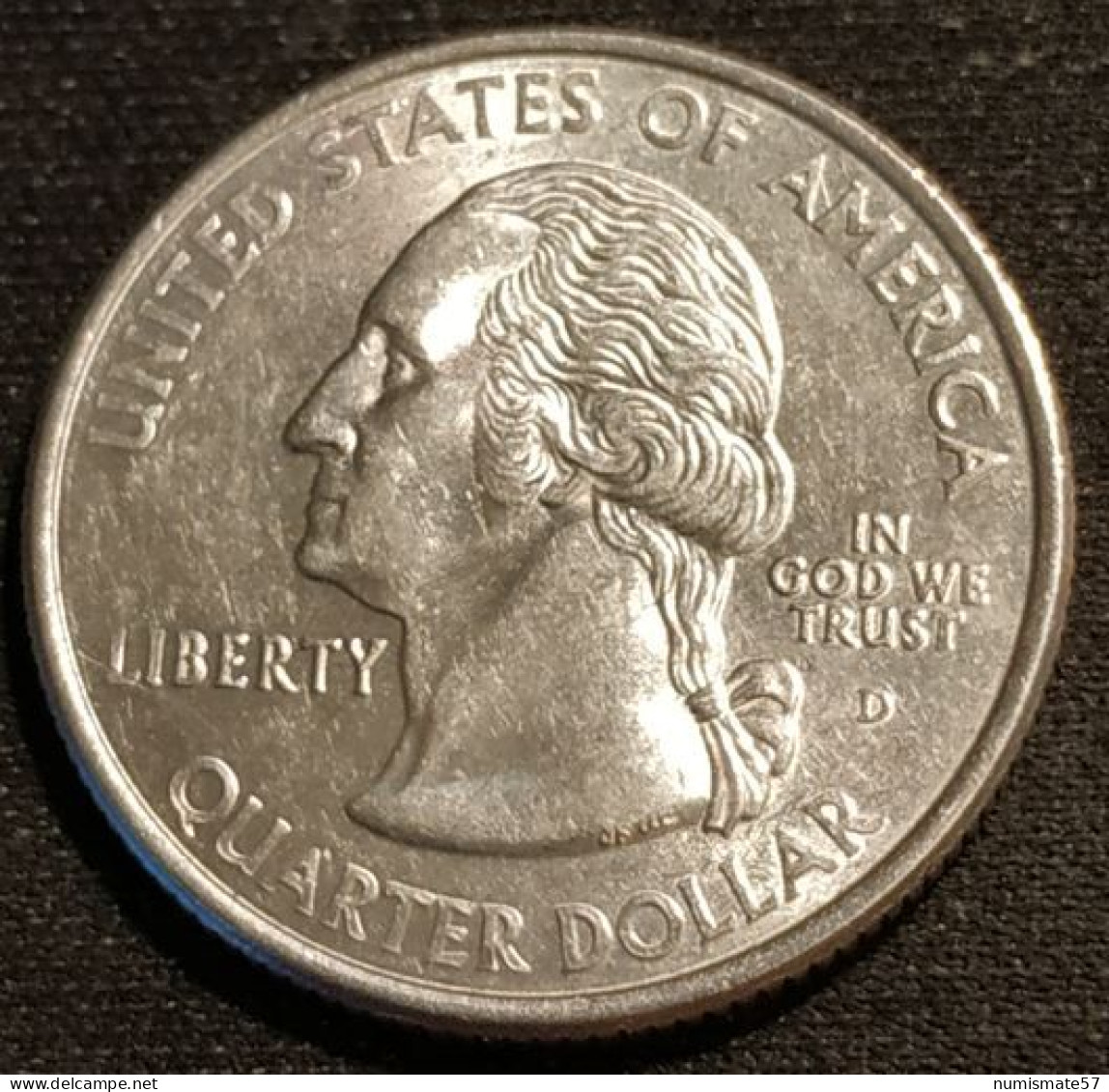 ETATS UNIS - USA - ¼ - 1/4 DOLLAR 2005 D - Oregon - KM 372 - Quarter Dollar - 1999-2009: State Quarters