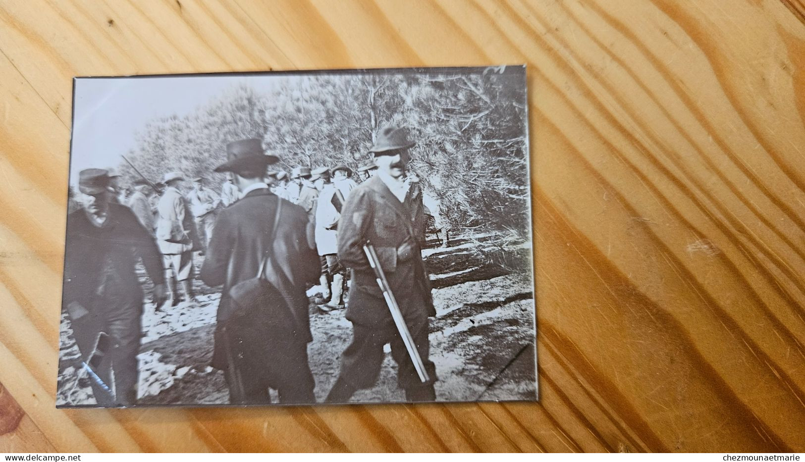 LES AISSES FERTE ST AUBIN 45 CHASSE CHASSEUR - PHOTO 8.5X6 CM - Old (before 1900)