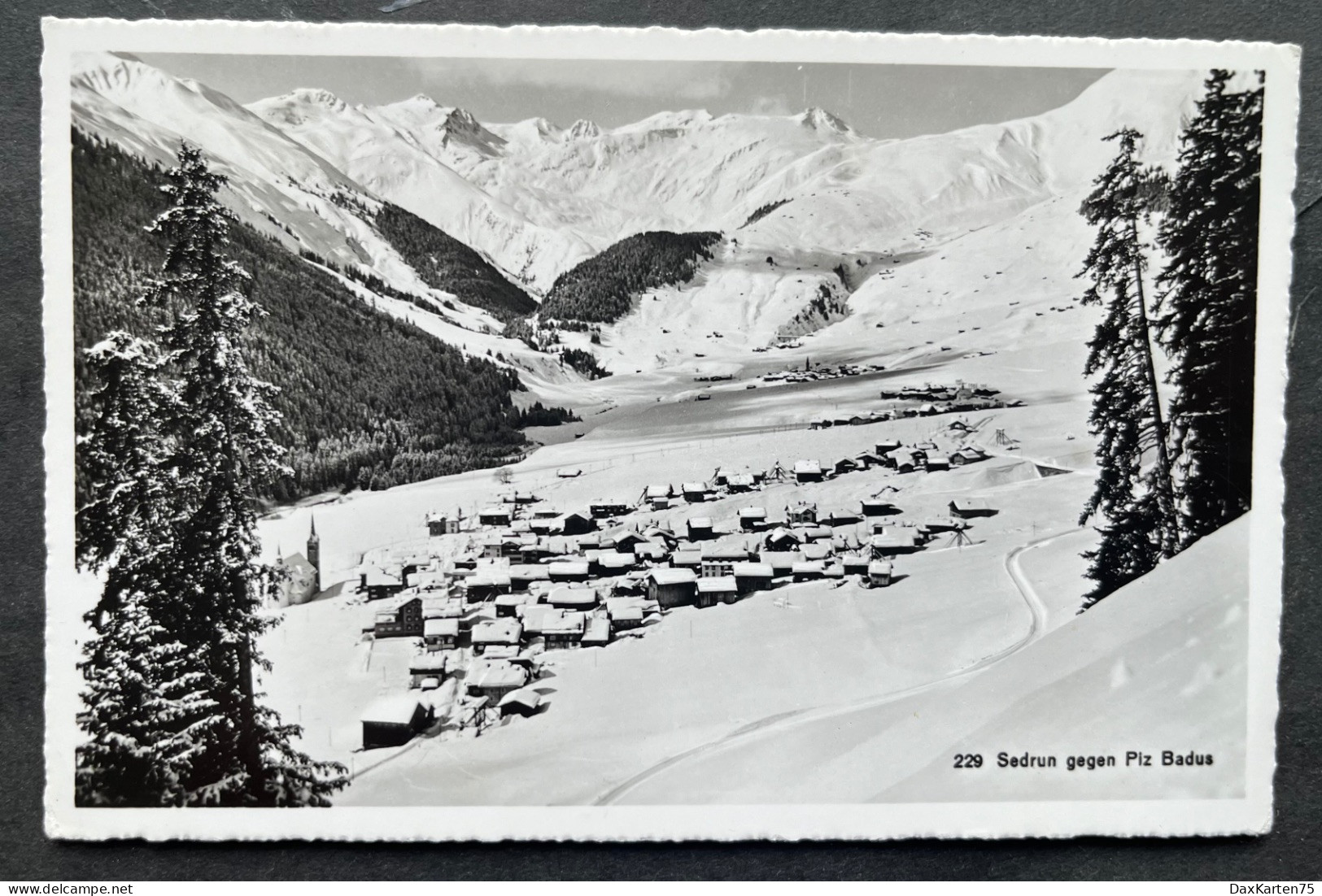 Sedrun Gegen Piz Badus Im Winter - Disentis/Mustér